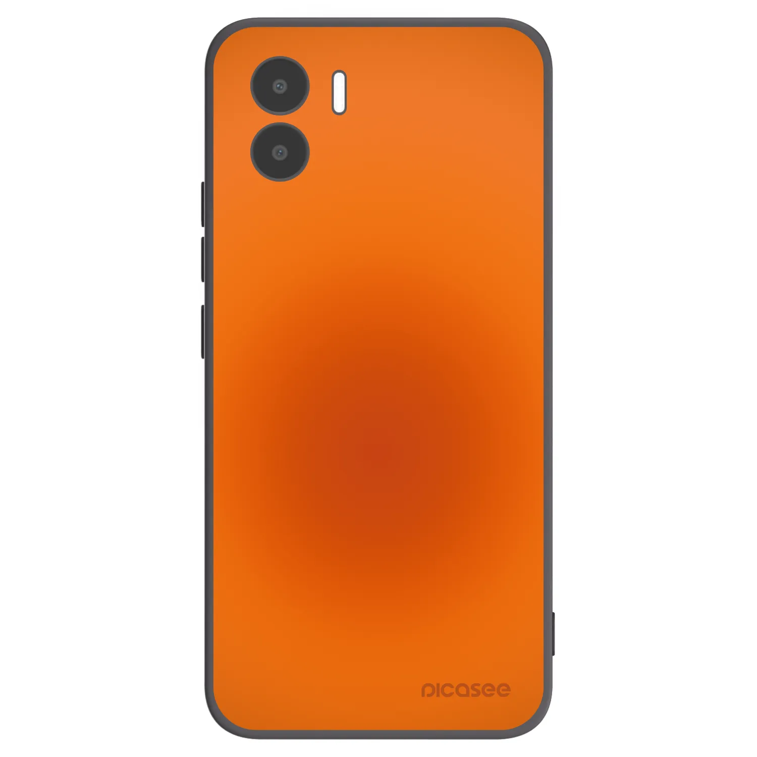 Picasee silikonowe czarne etui na Xiaomi Redmi A2 - Heat Core