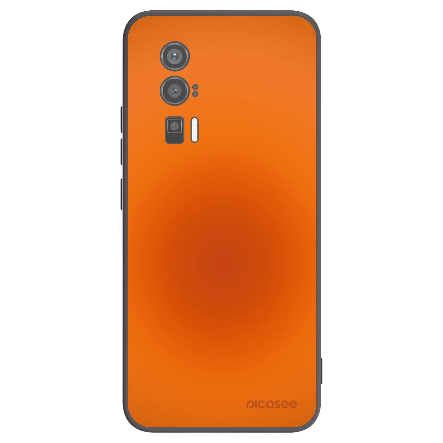 Picasee silikonowe czarne etui na Xiaomi Poco F5 Pro 5G - Heat Core