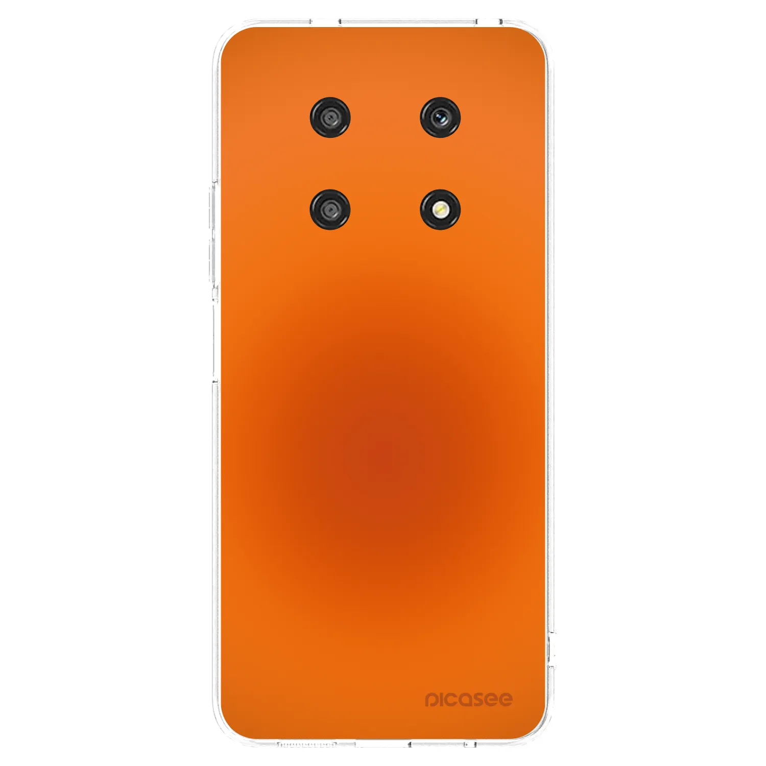 Picasee silikonowe przeźroczyste etui na Honor Magic4 Lite 5G - Heat Core