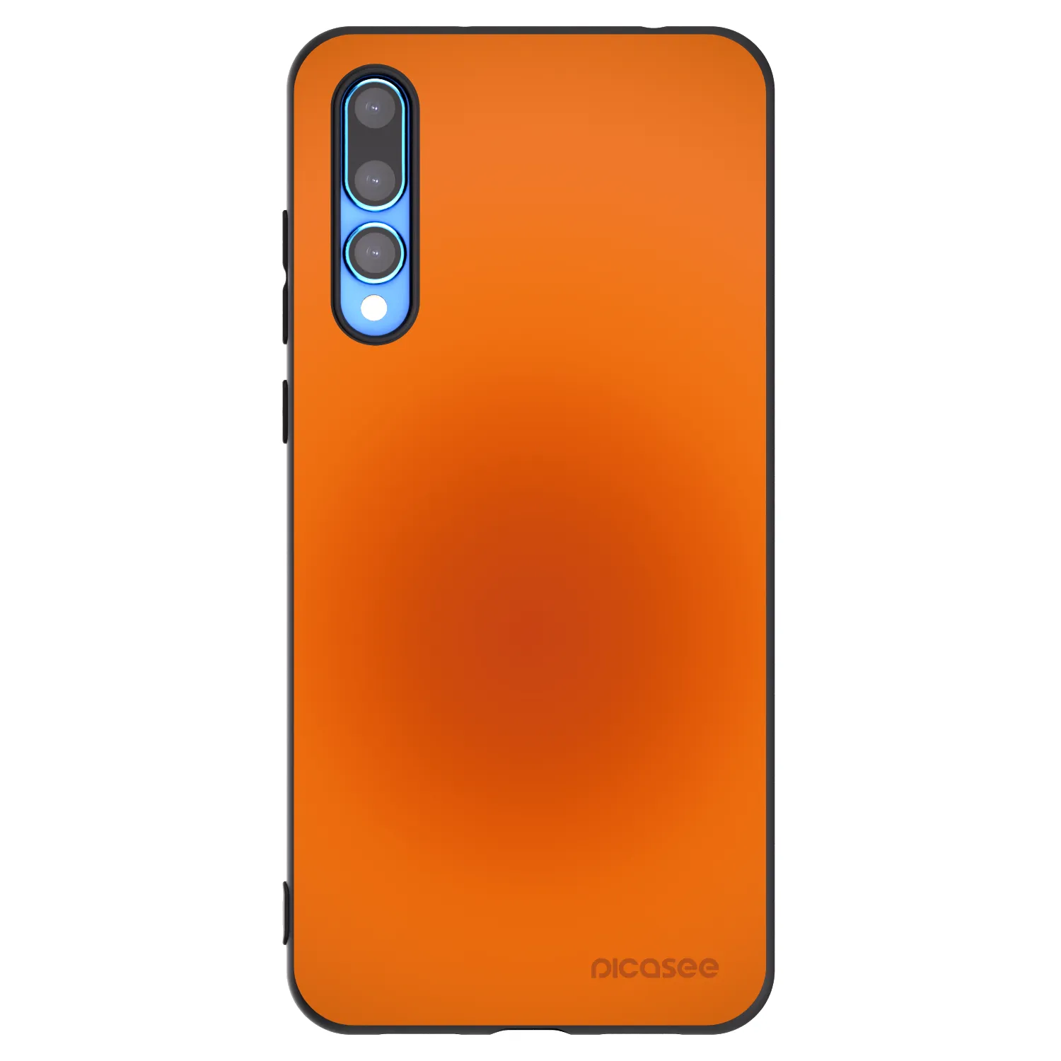Picasee silikonowe czarne etui na Huawei P20 Pro - Heat Core