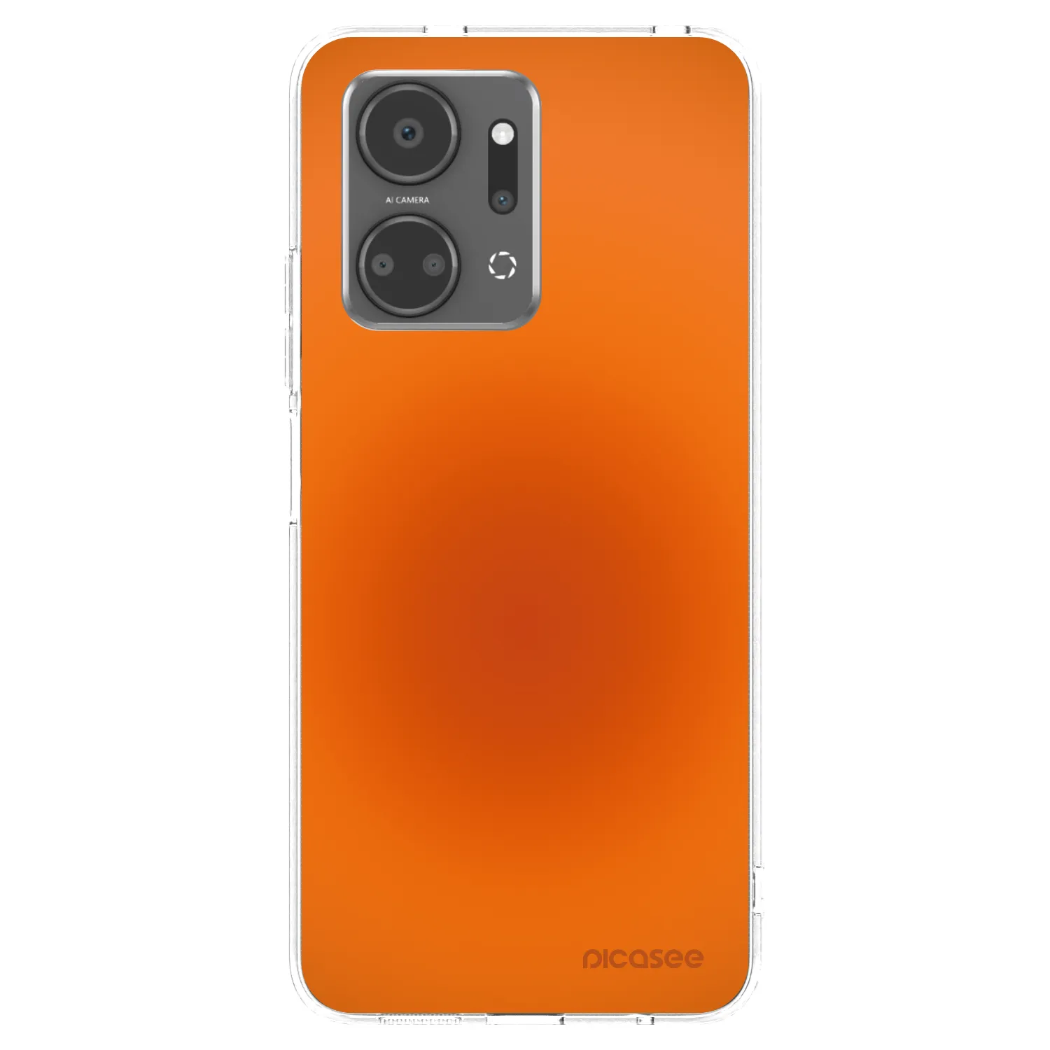 Picasee silikonowe przeźroczyste etui na Honor X7a - Heat Core