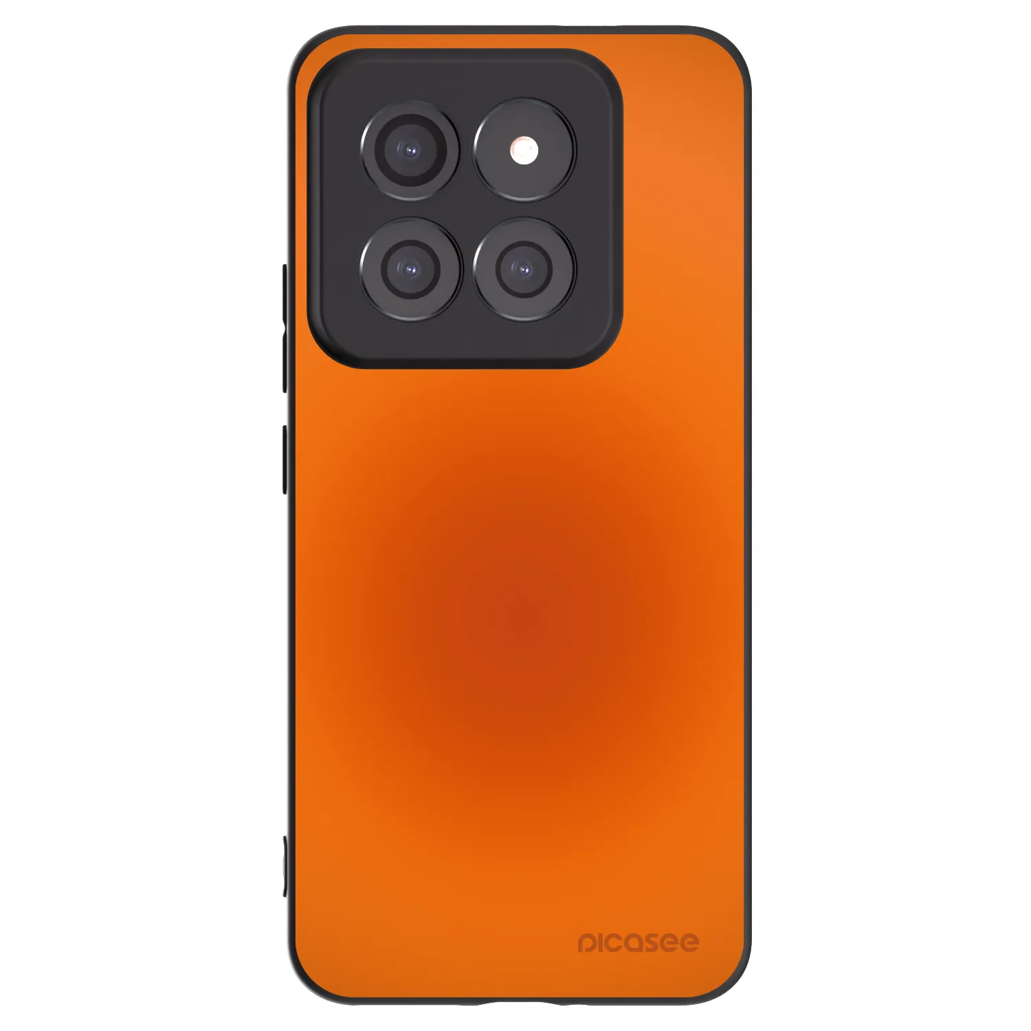 Picasee silikonowe czarne etui na Xiaomi 14 Pro - Heat Core
