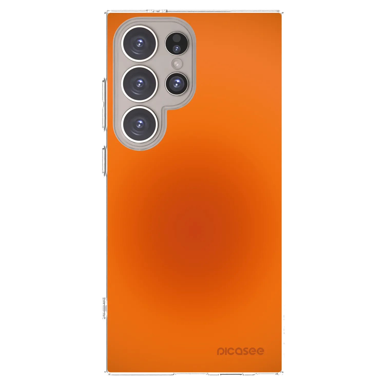 Picasee silikonowe przeźroczyste etui na Samsung Galaxy S24 Ultra S928B 5G - Heat Core