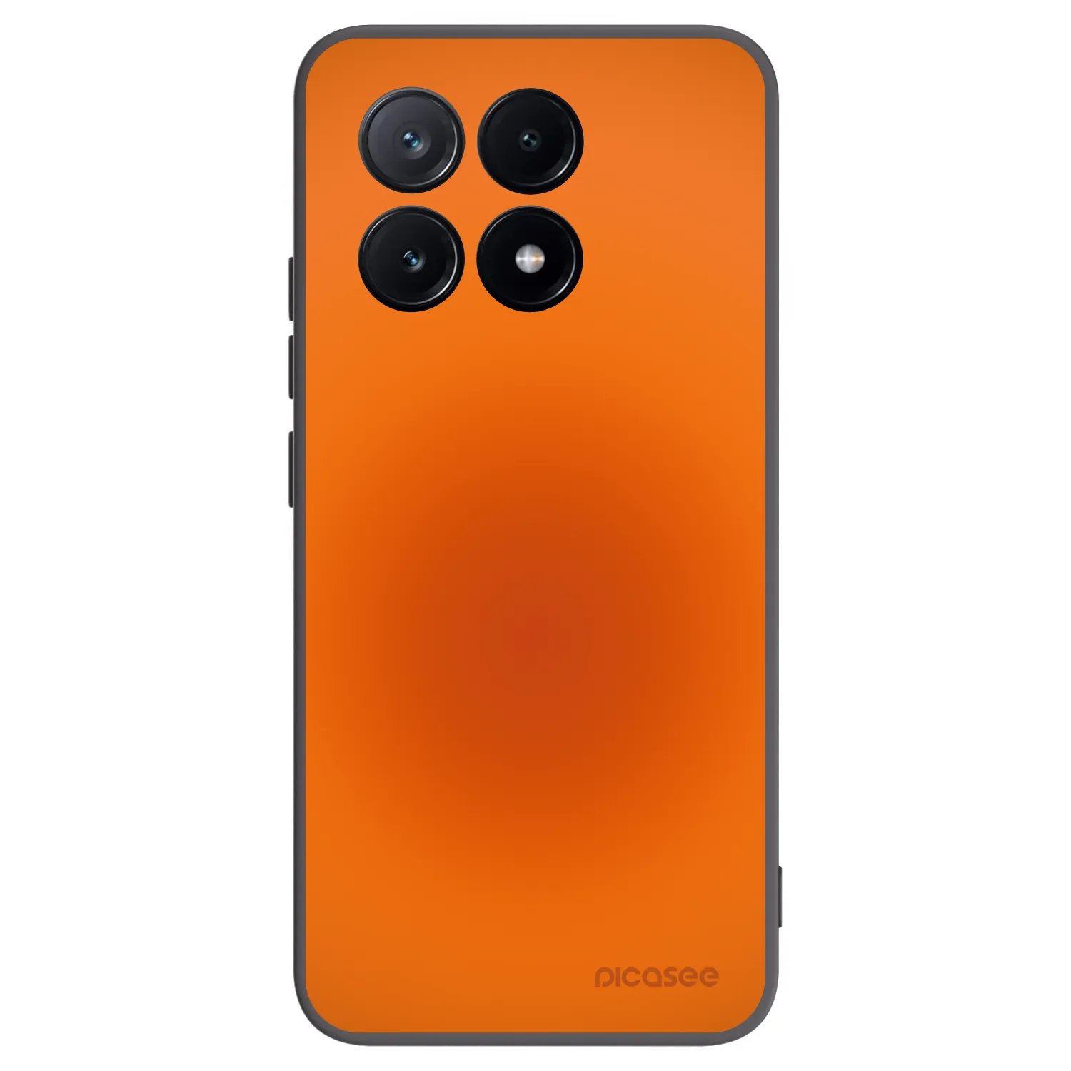 Picasee silikonowe czarne etui na Xiaomi Poco X6 Pro - Heat Core