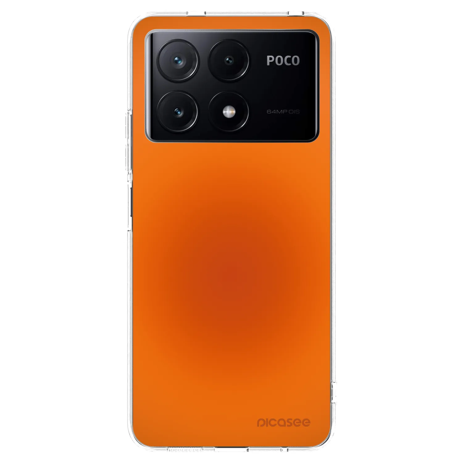Picasee silikonowe przeźroczyste etui na Xiaomi Poco X6 Pro - Heat Core