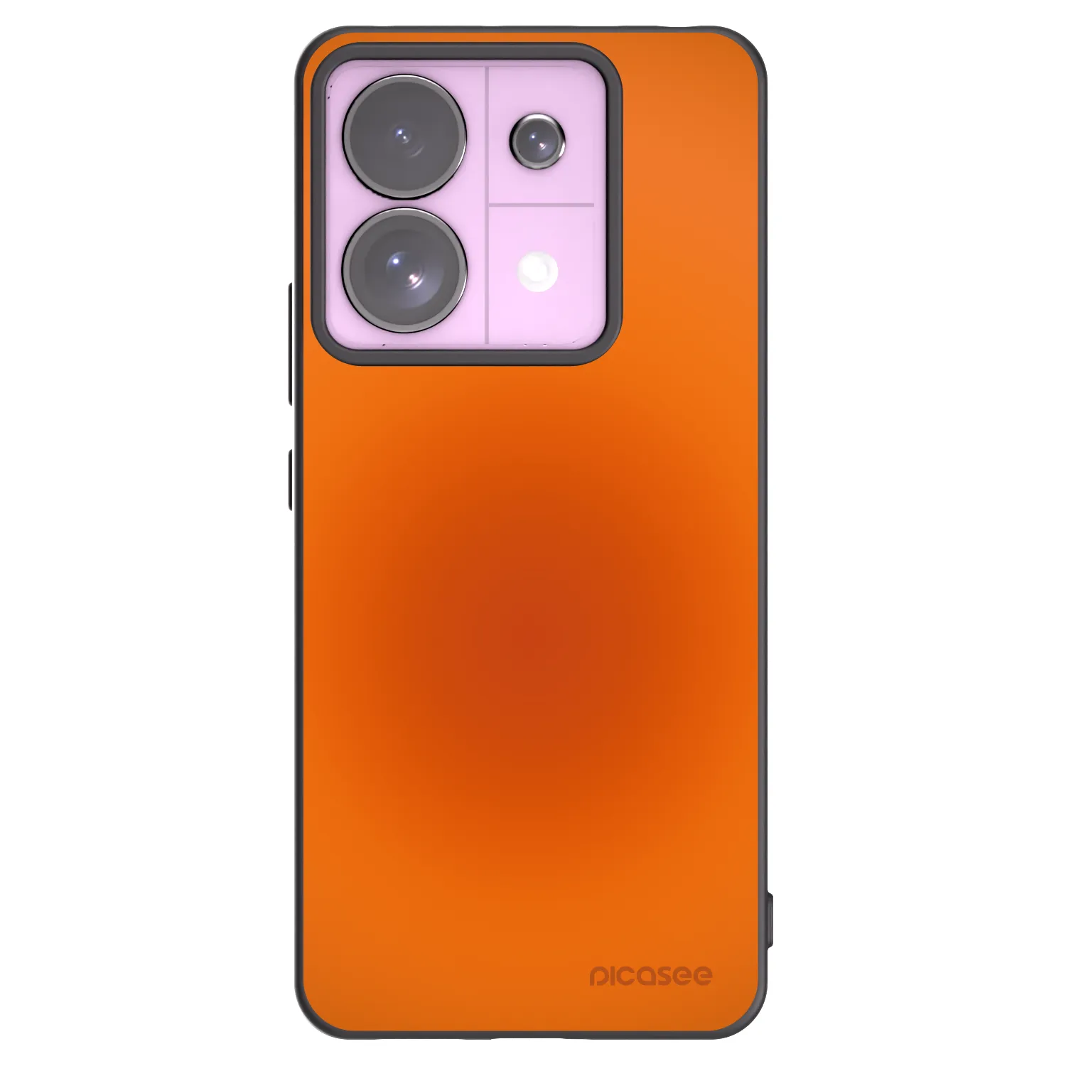 Picasee silikonowe czarne etui na Xiaomi Redmi Note 13 Pro 5G - Heat Core