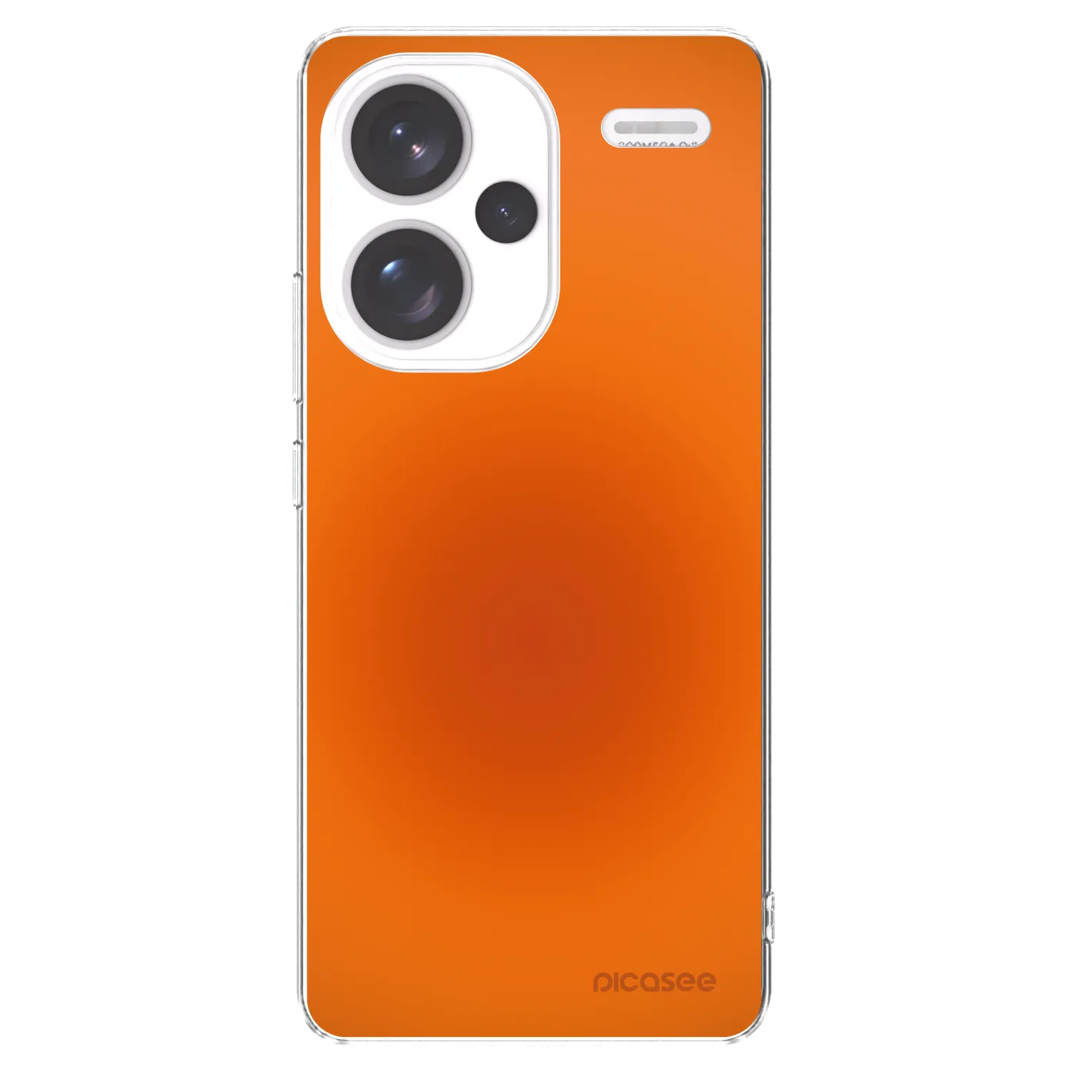 Picasee silikonowe przeźroczyste etui na Xiaomi Redmi Note 13 Pro+ 5G - Heat Core