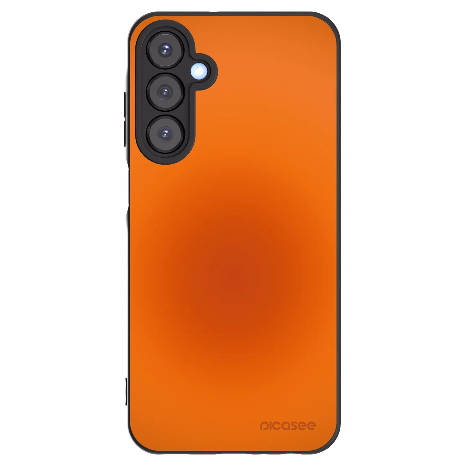 Picasee silikonowe czarne etui na Samsung Galaxy A25 A256B 5G - Heat Core