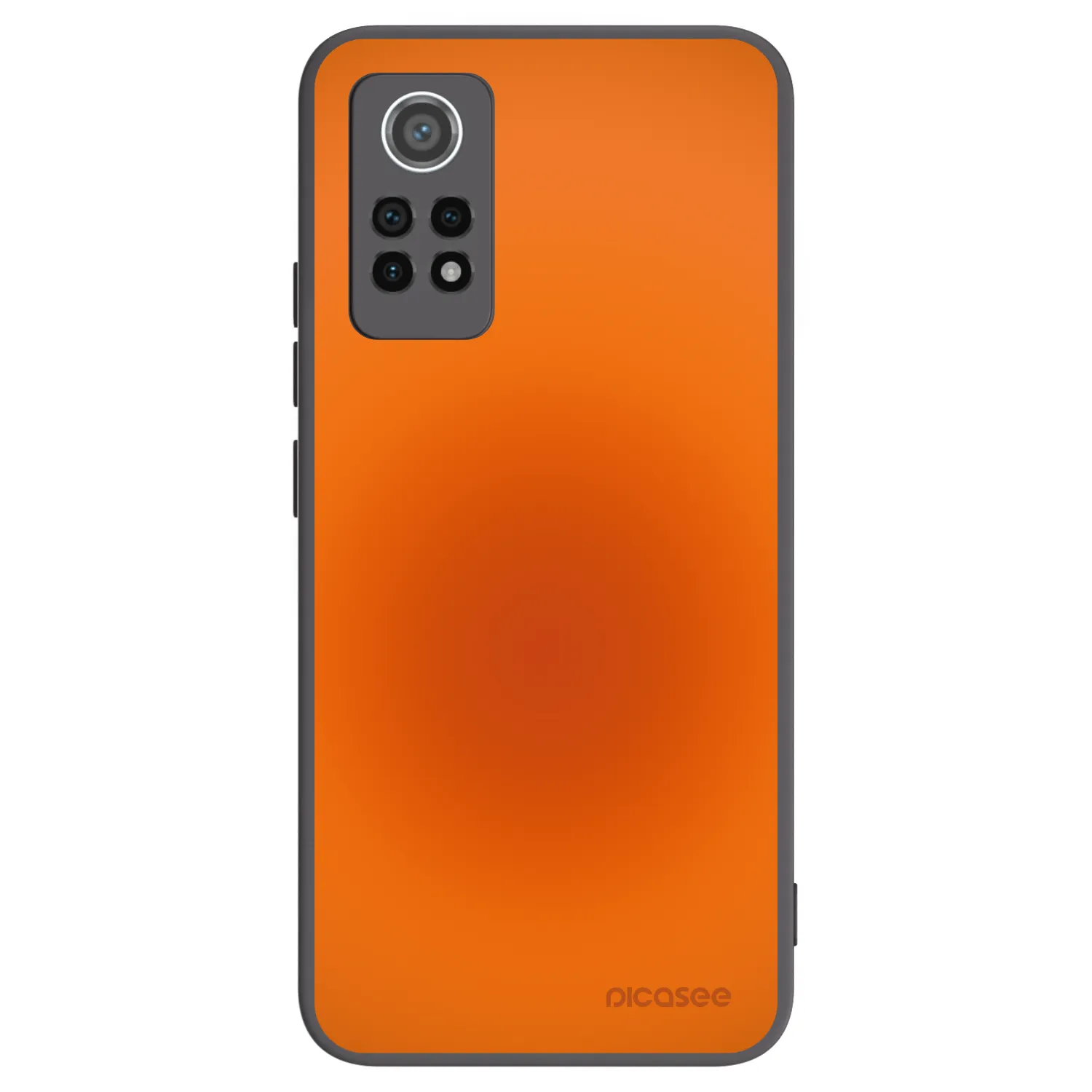 Picasee silikonowe czarne etui na Xiaomi Redmi Note 12 Pro 4G - Heat Core