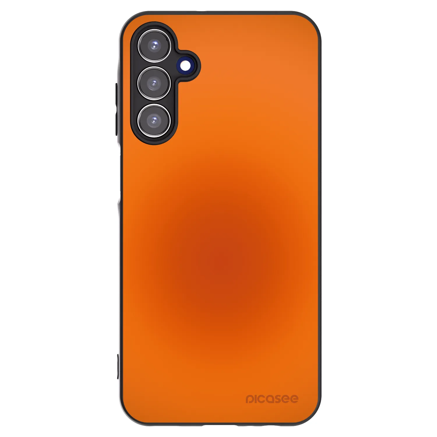 Picasee silikonowe czarne etui na Samsung Galaxy A15 A156B 5G - Heat Core