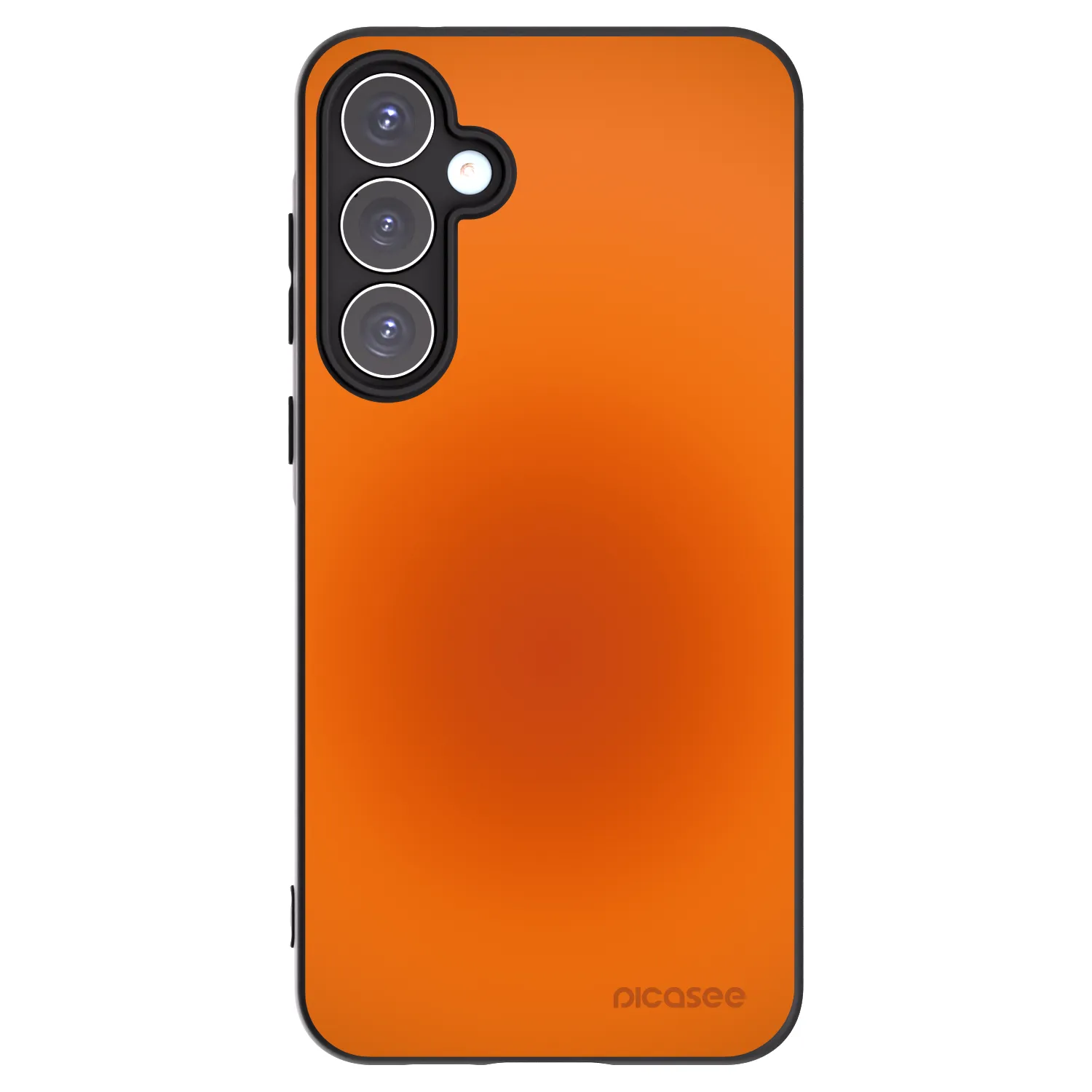 Picasee silikonowe czarne etui na Samsung Galaxy A55 5G A556B - Heat Core