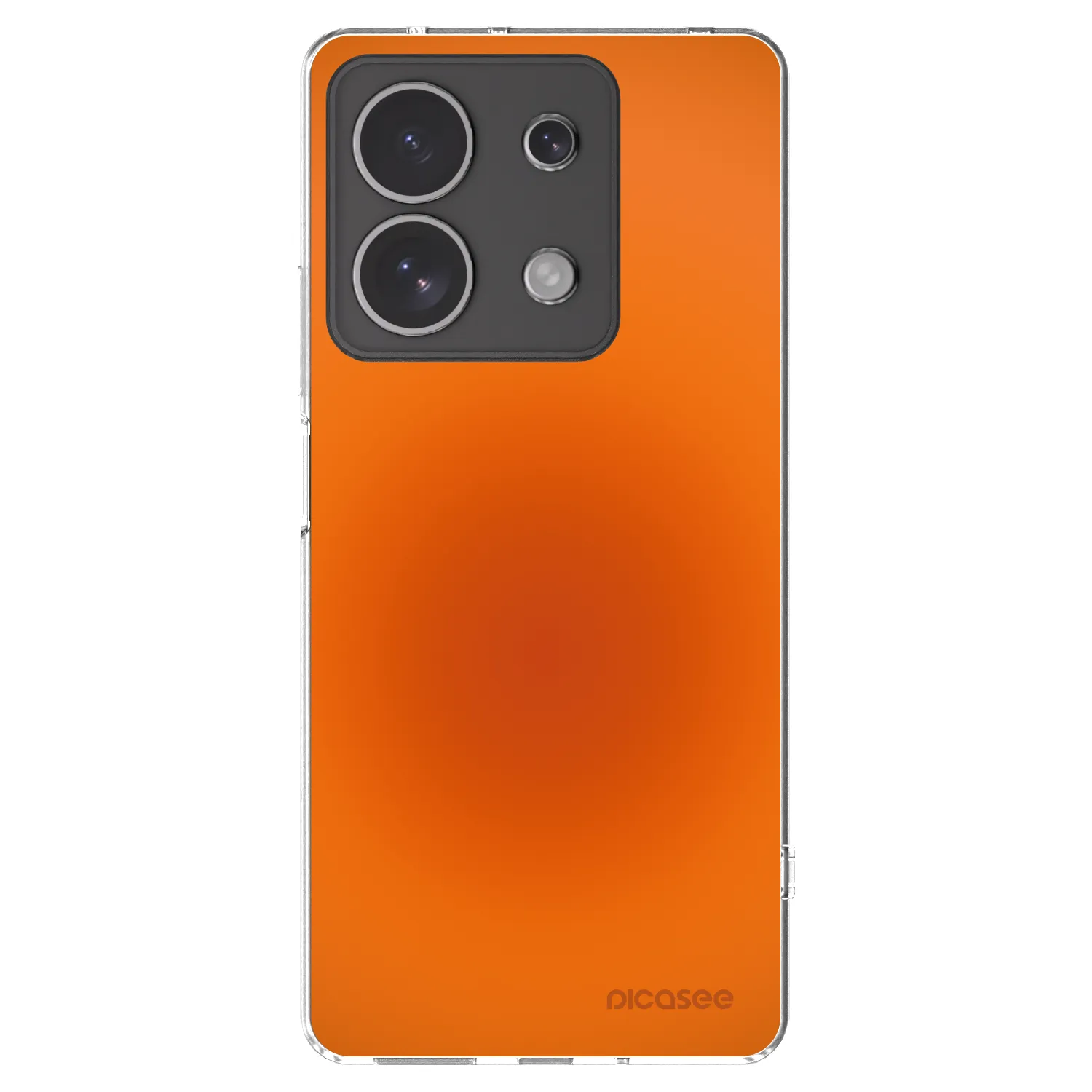 Picasee silikonowe przeźroczyste etui na Xiaomi Redmi Note 13 4G - Heat Core