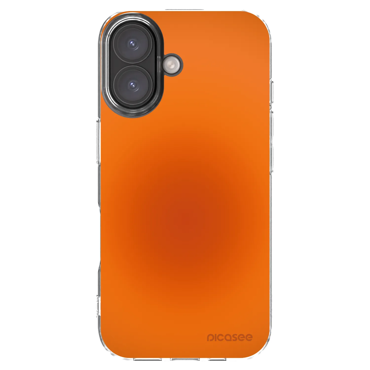 Picasee silikonowe przeźroczyste etui na Apple iPhone 16 - Heat Core