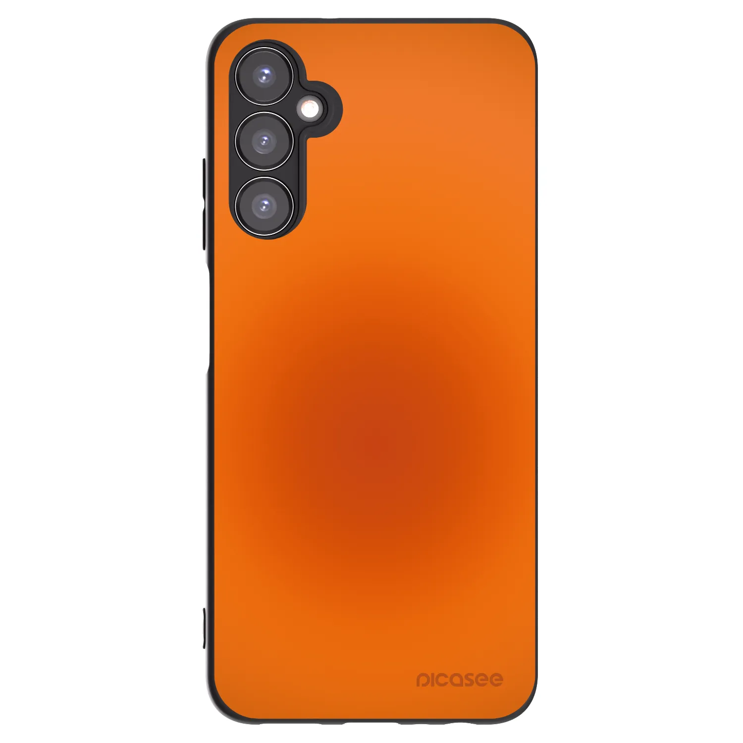 Picasee silikonowe czarne etui na Samsung Galaxy A05s A057G - Heat Core