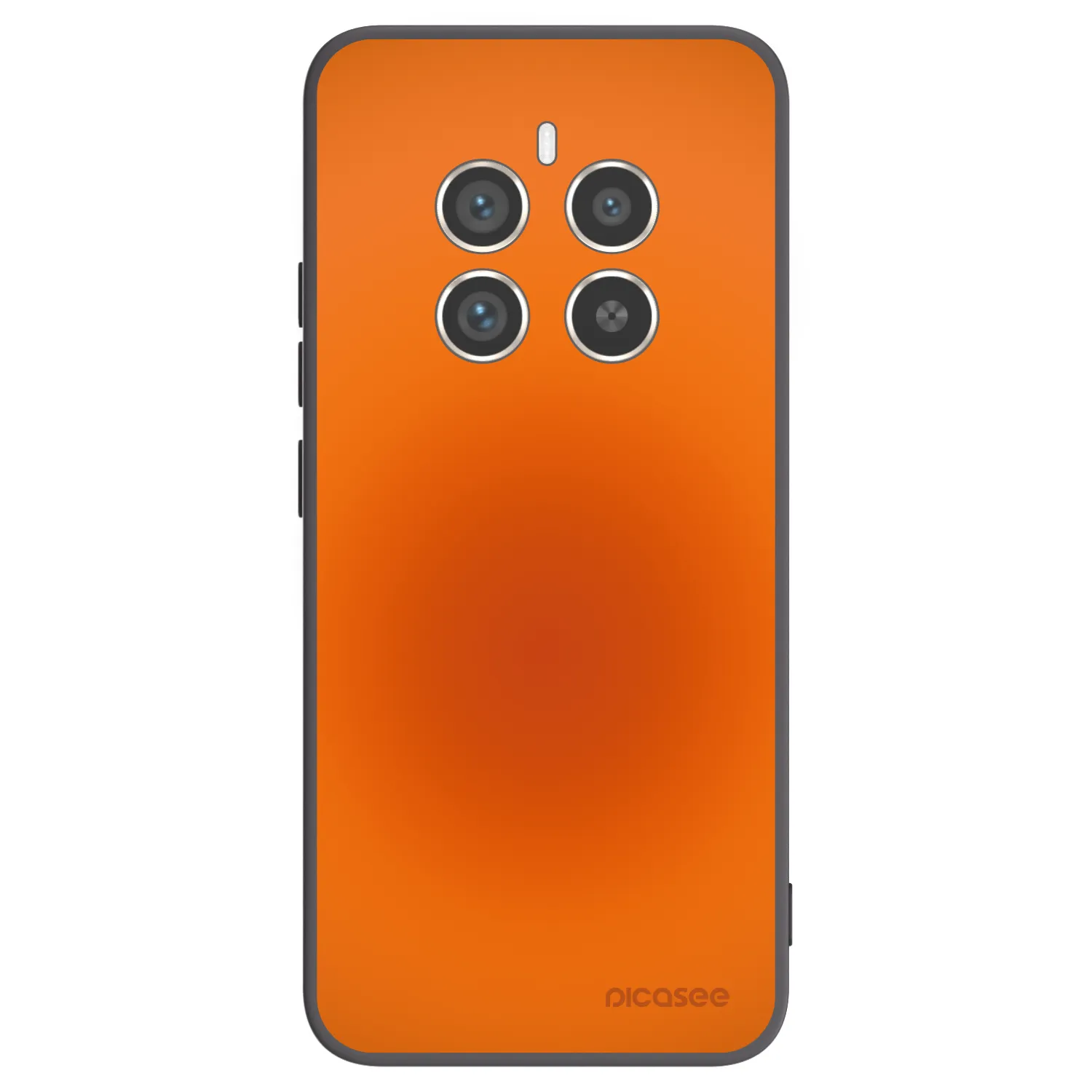 Picasee silikonowe czarne etui na Realme 12 Pro 5G - Heat Core
