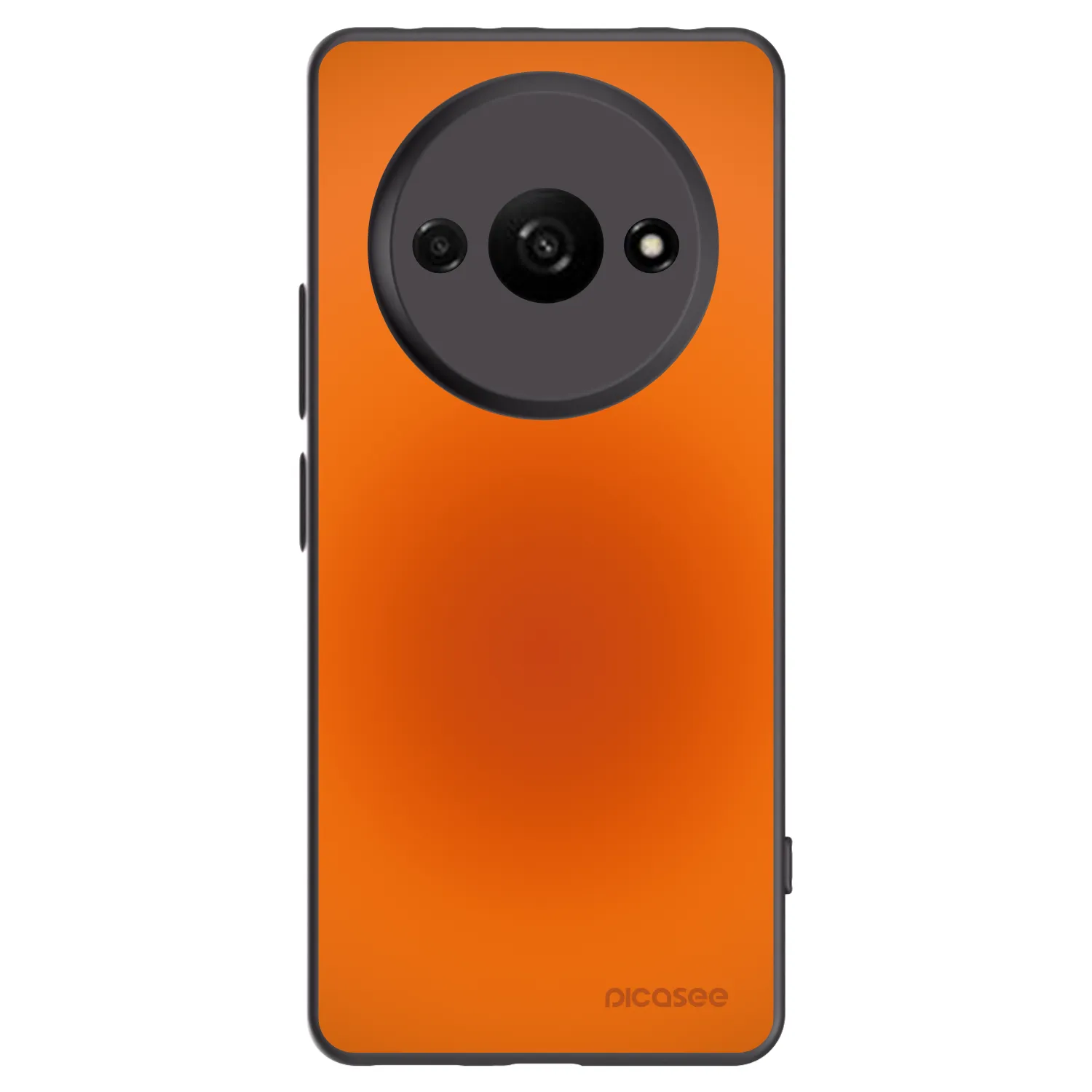 Picasee silikonowe czarne etui na Xiaomi Redmi A3 - Heat Core