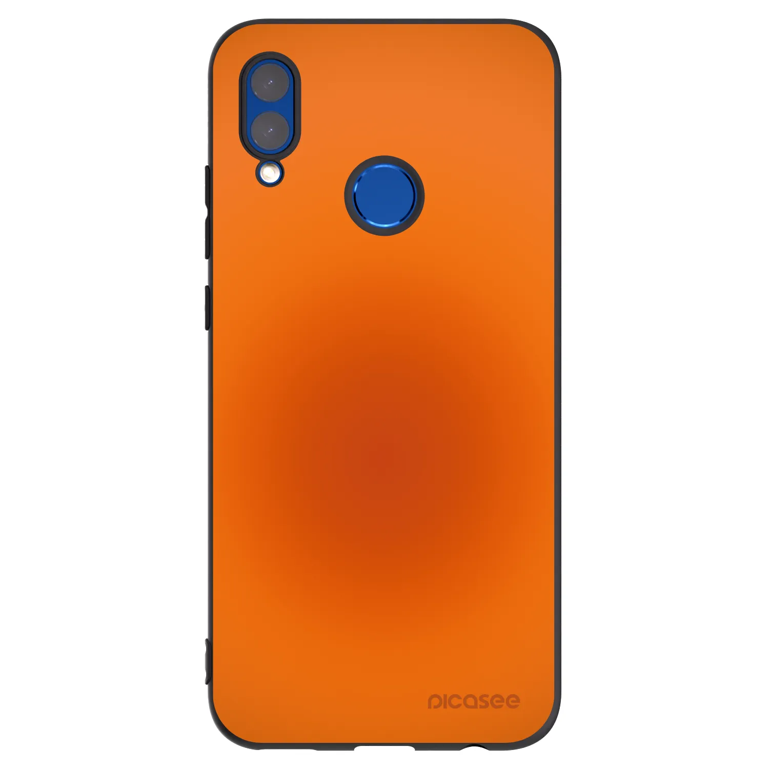 Picasee silikonowe czarne etui na Honor 10 Lite - Heat Core