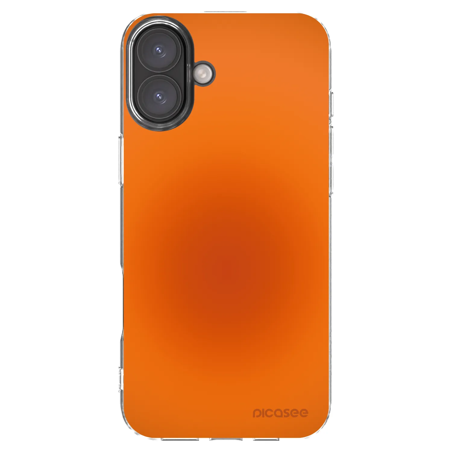 Picasee silikonowe przeźroczyste etui na Apple iPhone 16 Plus - Heat Core