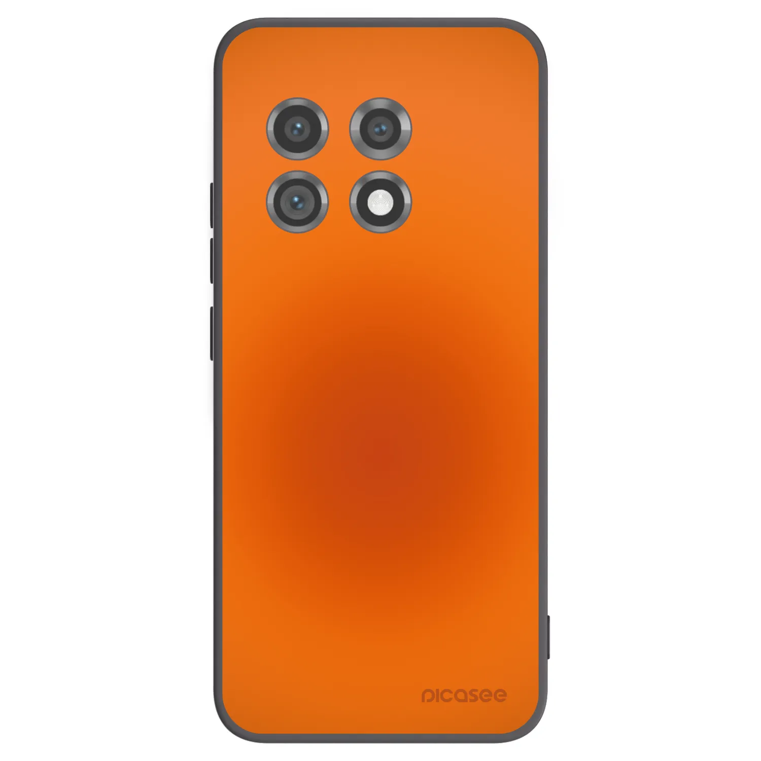 Picasee silikonowe czarne etui na OnePlus 11 5G - Heat Core