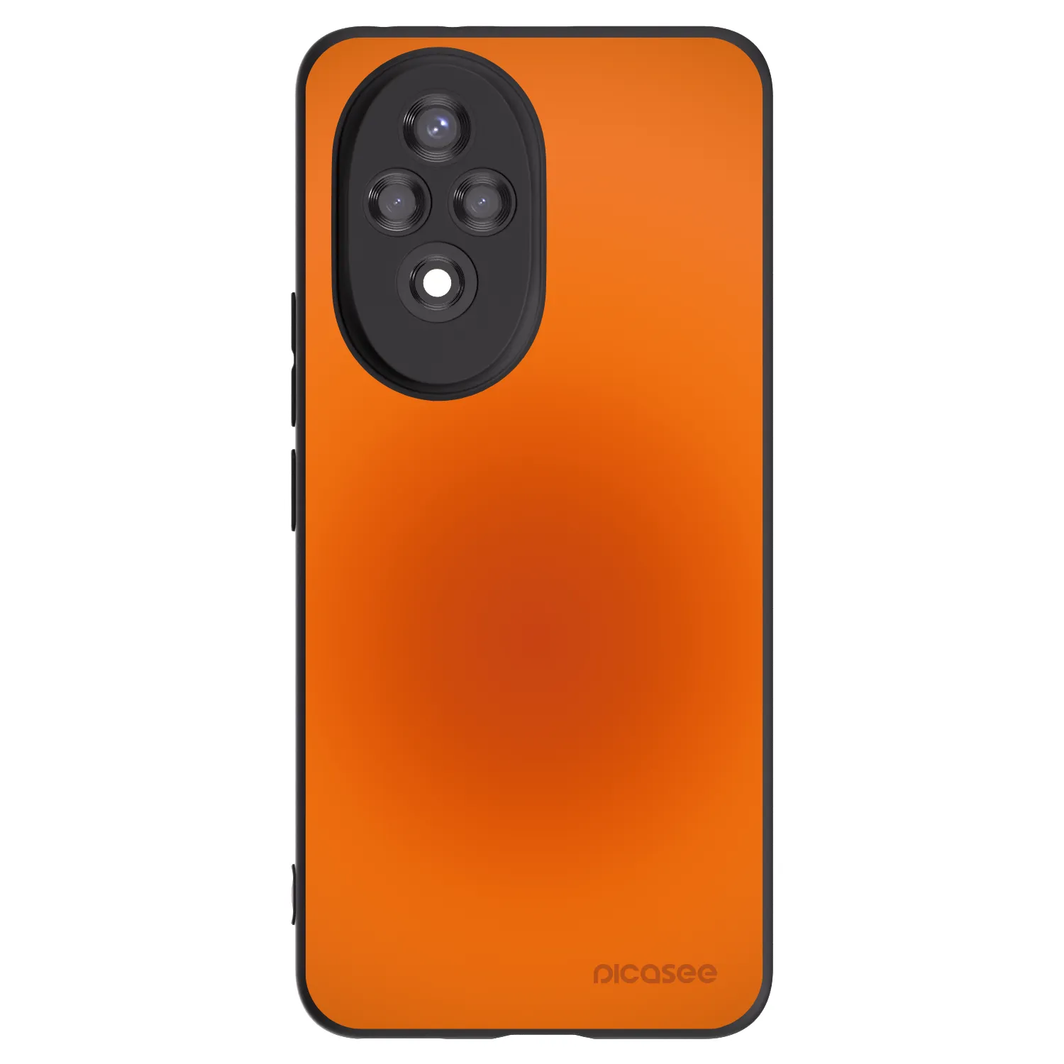 Picasee silikonowe czarne etui na Honor 200 Pro 5G - Heat Core