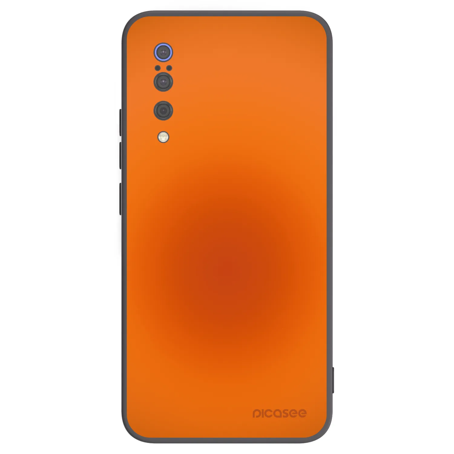 Picasee silikonowe czarne etui na Xiaomi Mi 9 - Heat Core