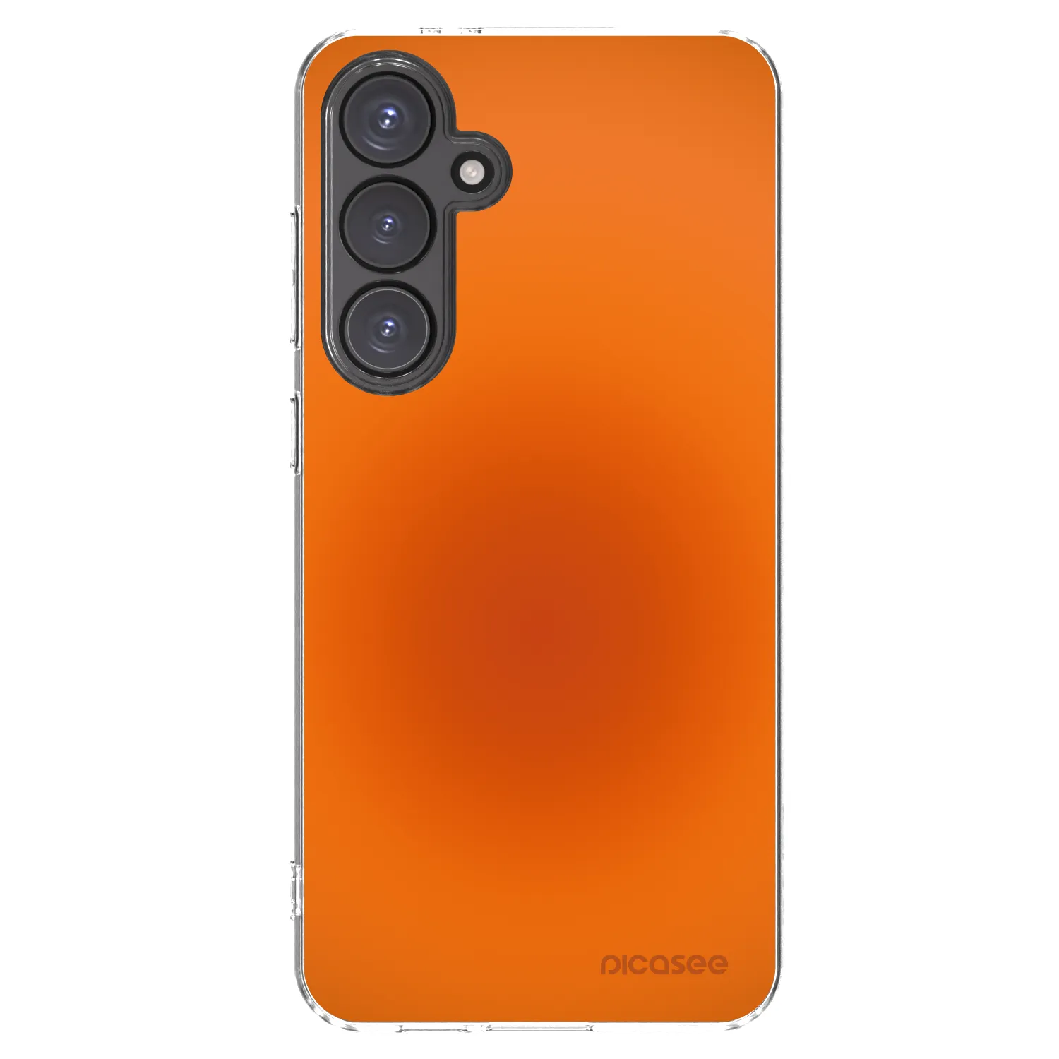 Picasee silikonowe przeźroczyste etui na Samsung Galaxy S24 FE S721B - Heat Core