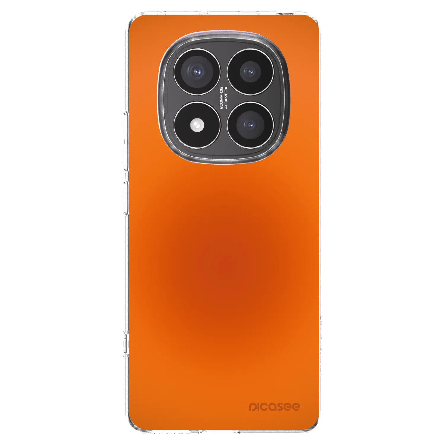 Picasee silikonowe przeźroczyste etui na Xiaomi Redmi Note 14 Pro+ 5G - Heat Core