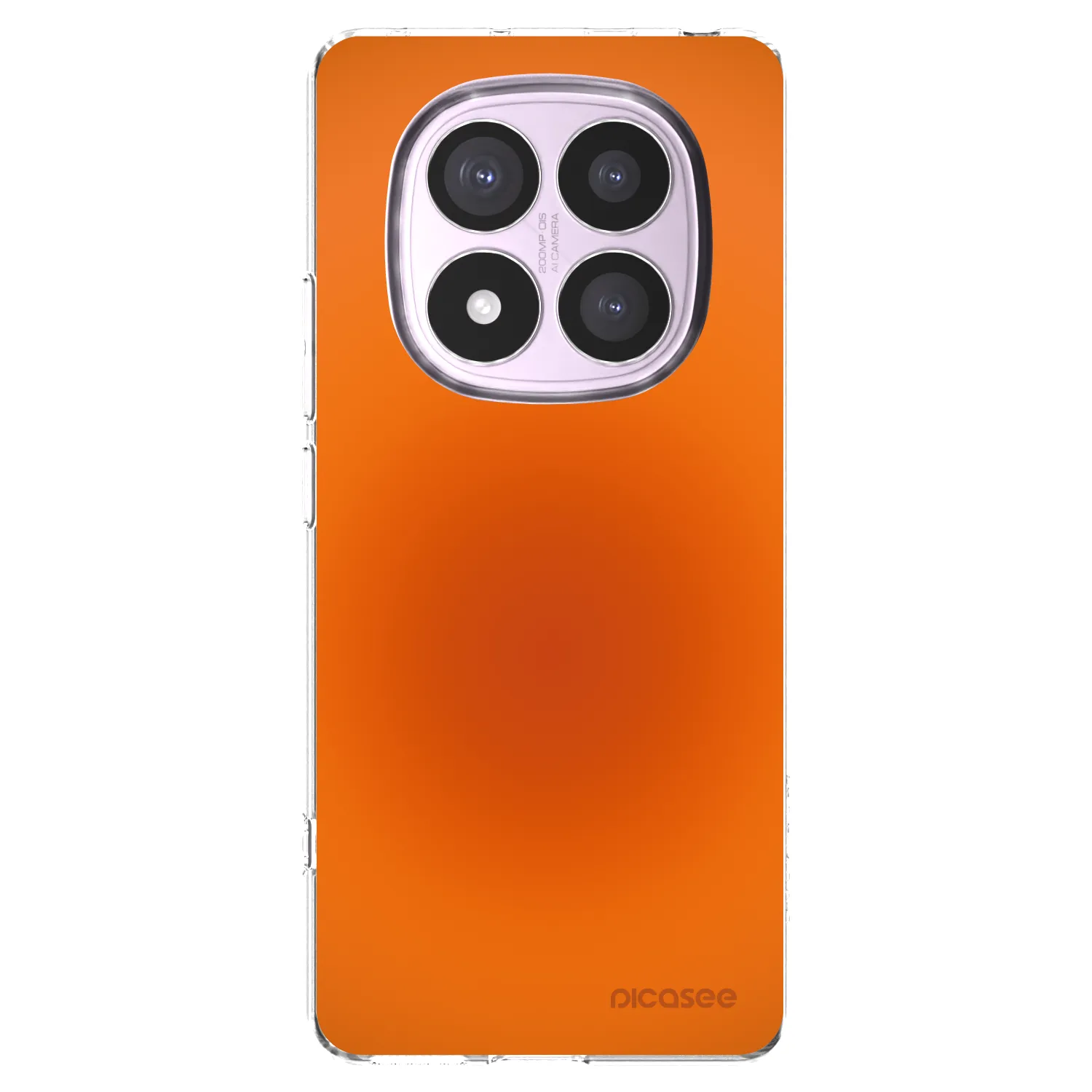 Picasee silikonowe przeźroczyste etui na Xiaomi Redmi Note 14 Pro 5G - Heat Core