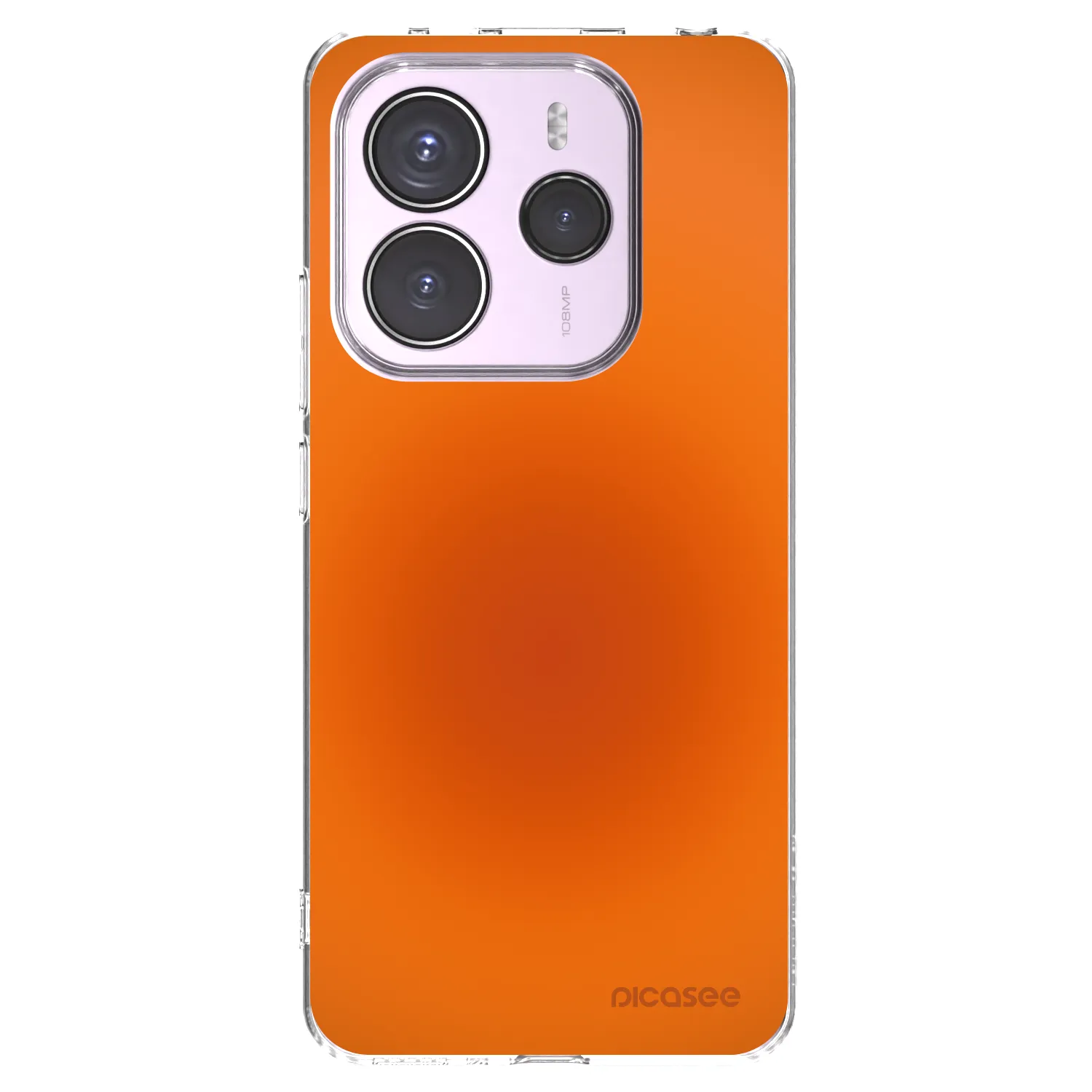 Picasee silikonowe przeźroczyste etui na Xiaomi Redmi Note 14 5G - Heat Core