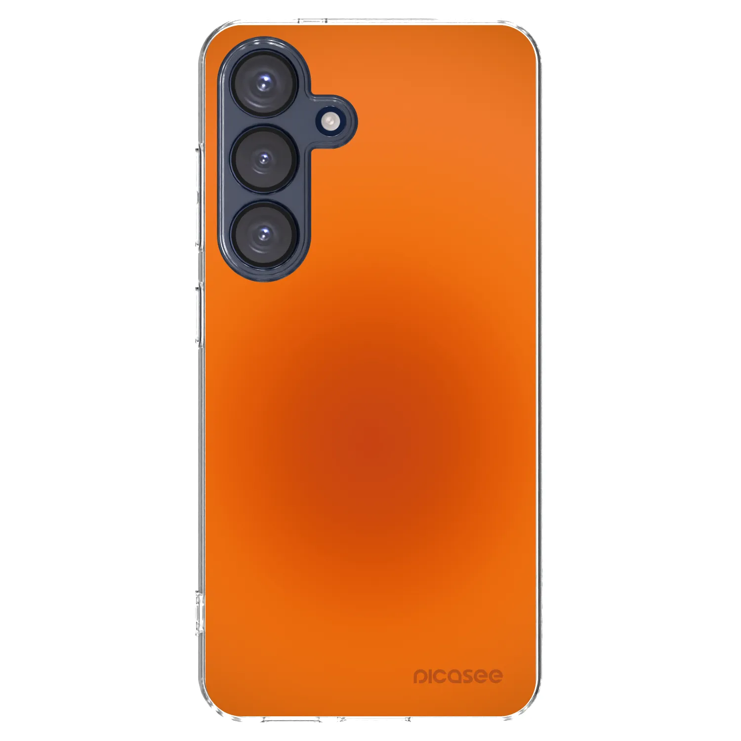 Picasee silikonowe przeźroczyste etui na Samsung Galaxy S25 5G - Heat Core