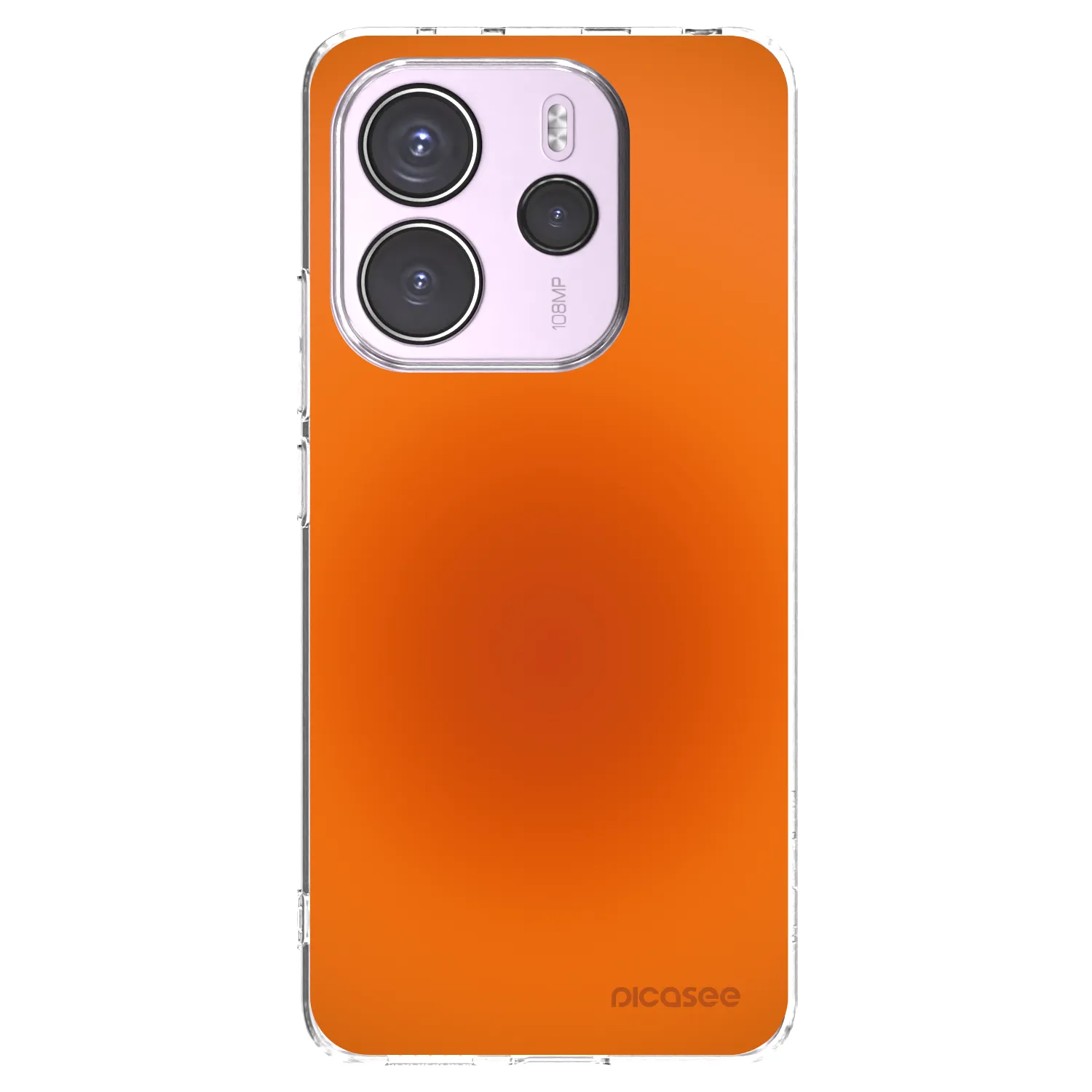 Picasee silikonowe przeźroczyste etui na Xiaomi Redmi Note 14 4G - Heat Core
