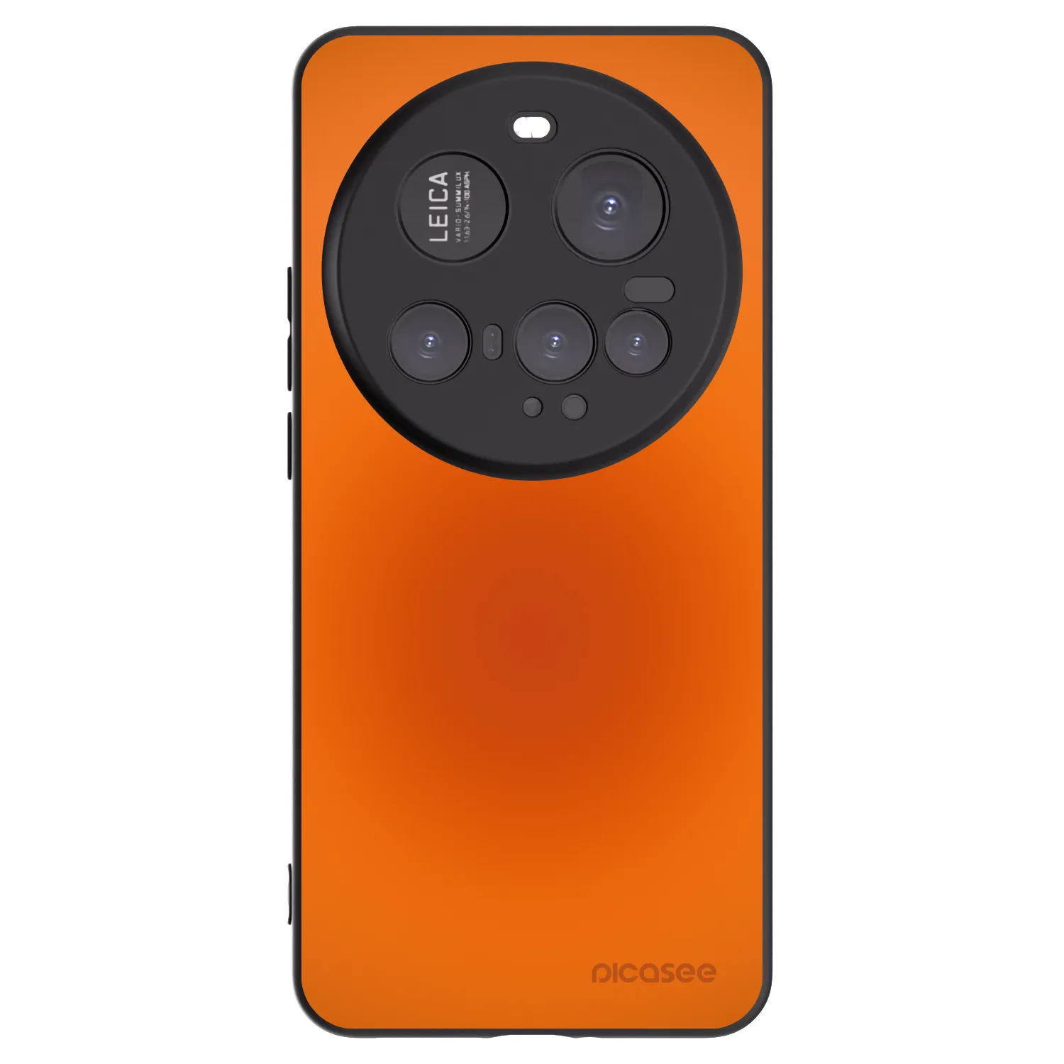 Picasee silikonowe czarne etui na Xiaomi 15 Ultra - Heat Core