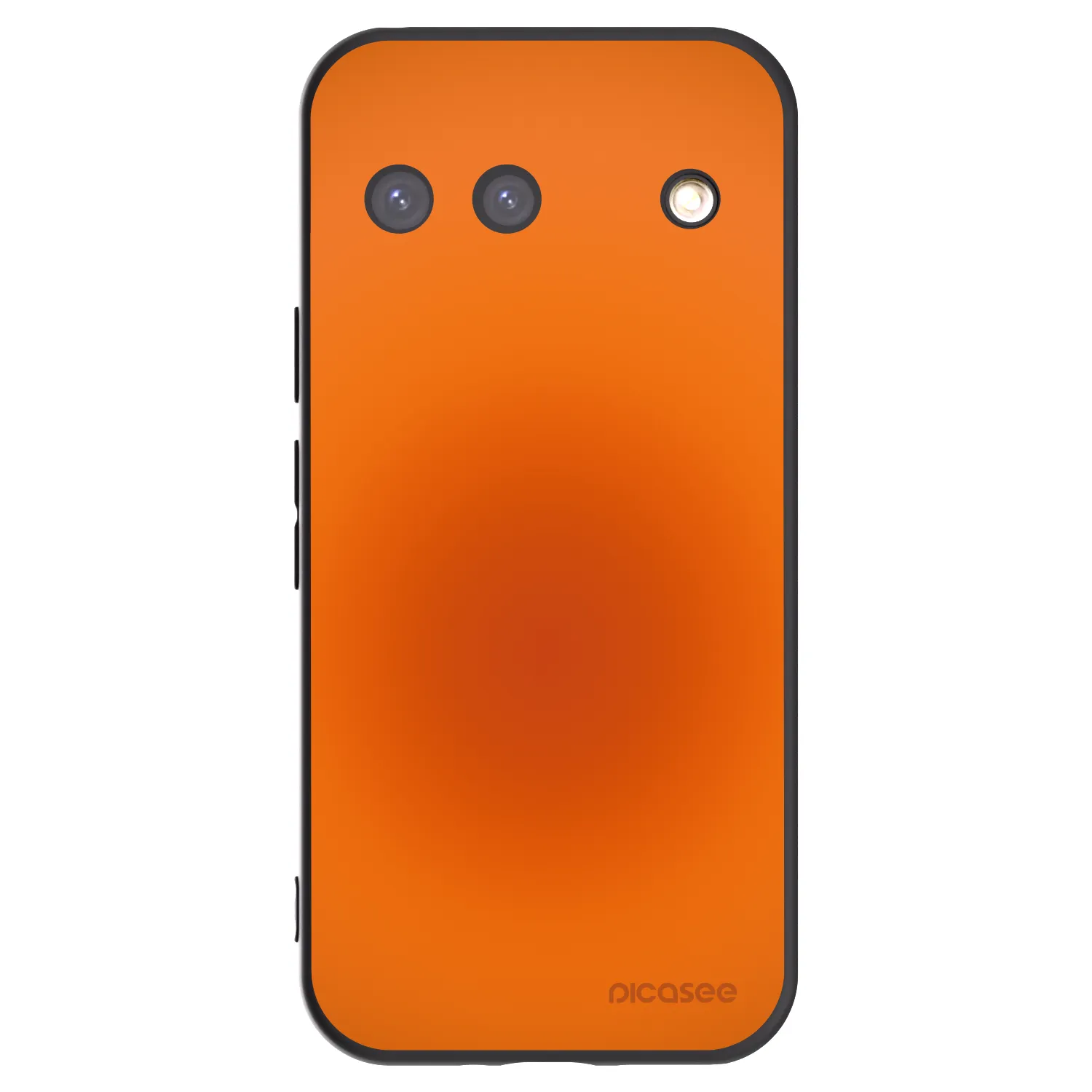 Picasee silikonowe czarne etui na Google Pixel 9 - Heat Core