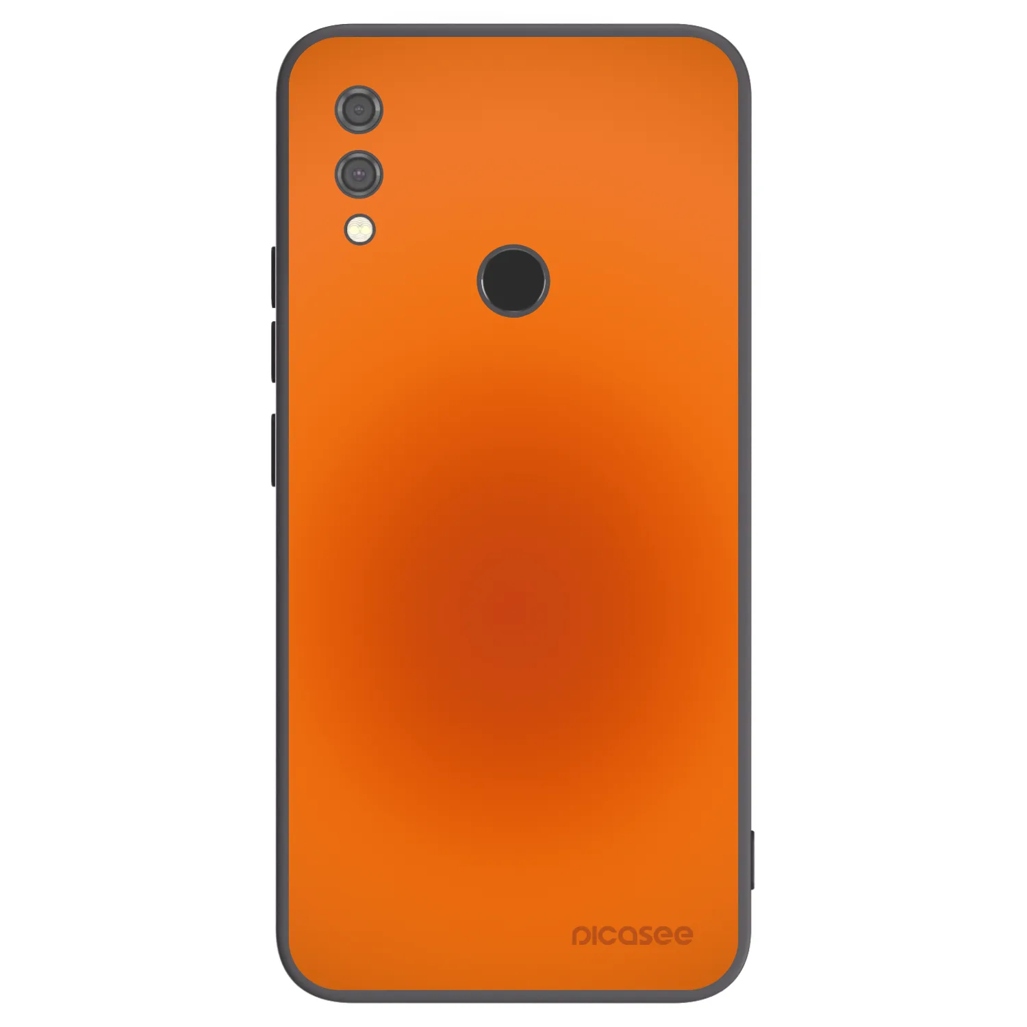 Picasee silikonowe czarne etui na Xiaomi Redmi Note 7 - Heat Core