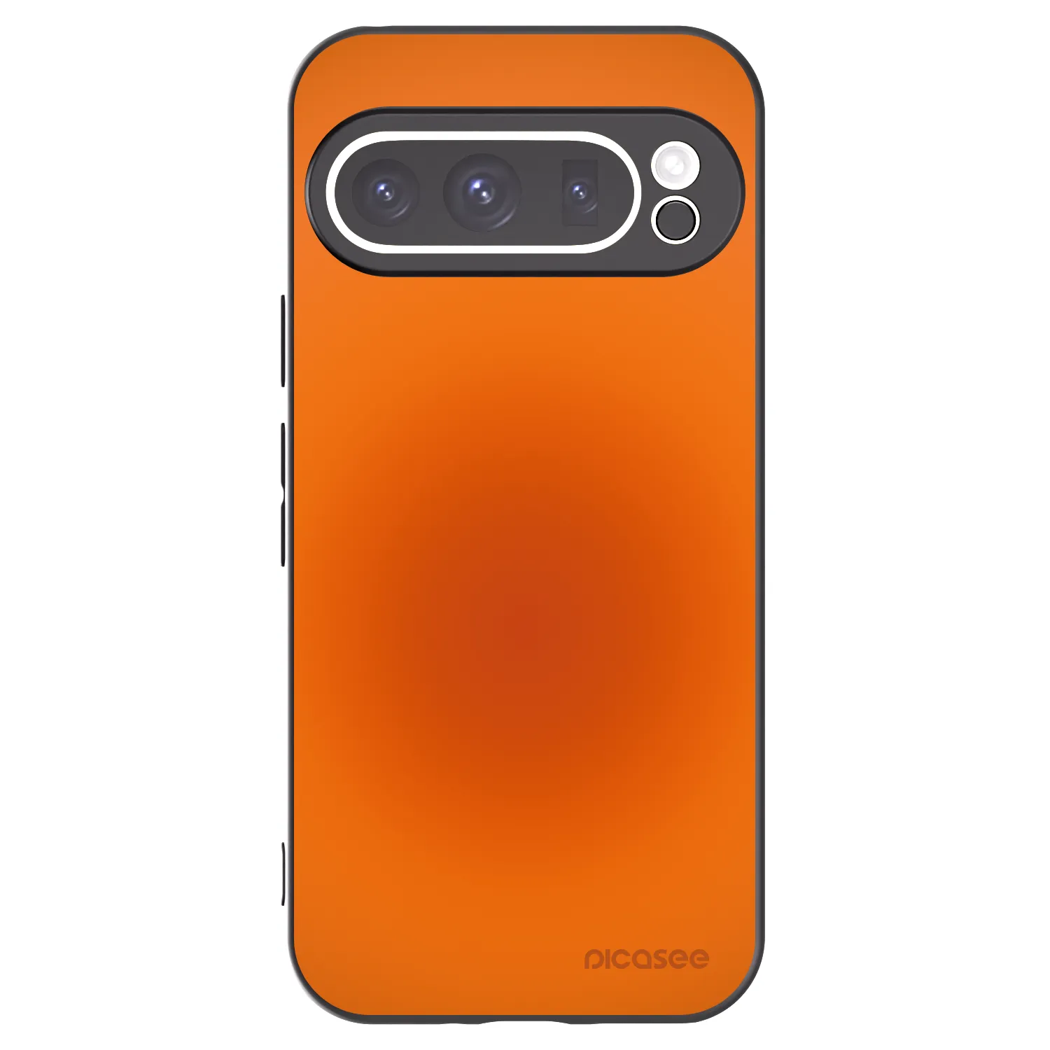 Picasee silikonowe czarne etui na Google Pixel 9 Pro - Heat Core