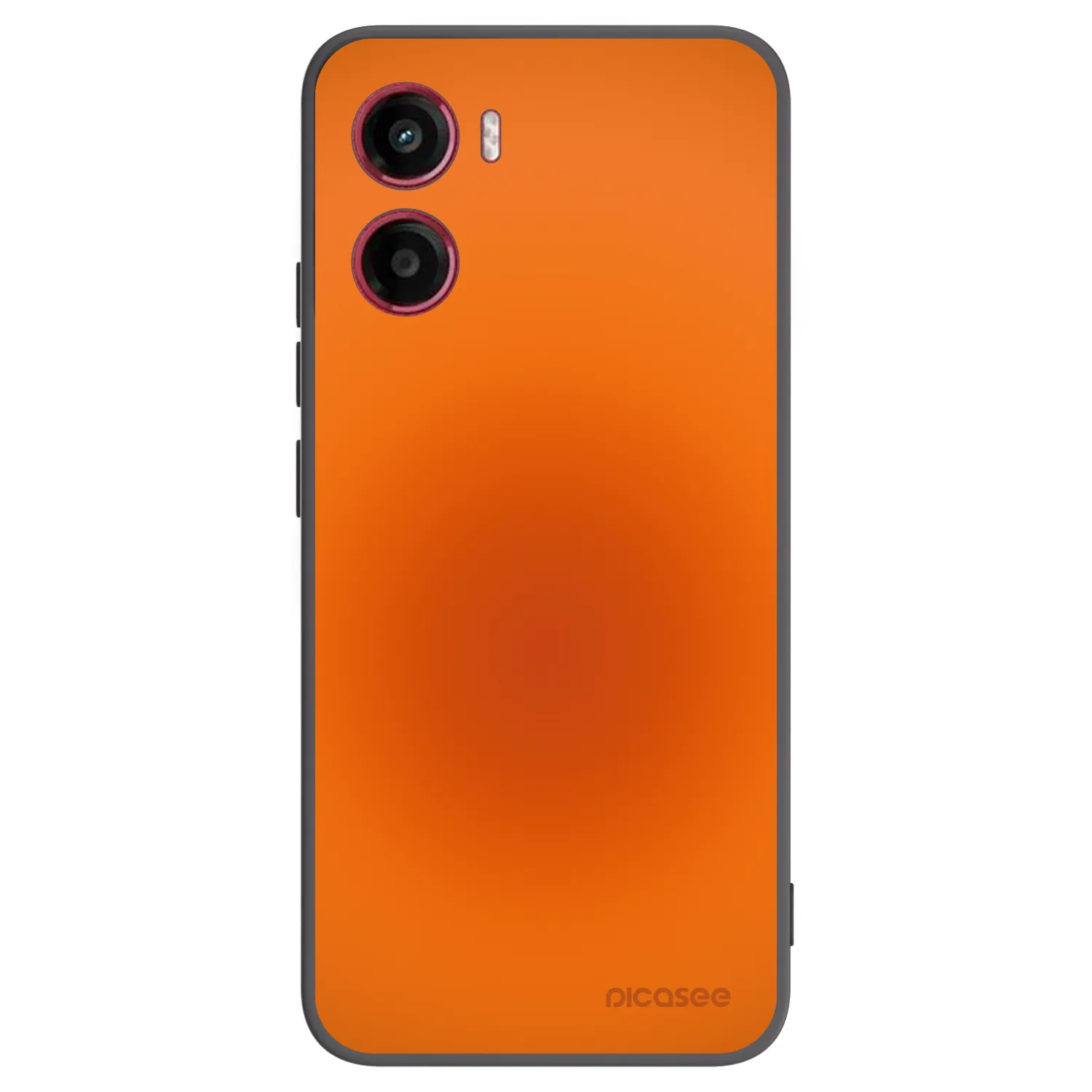 Picasee silikonowe czarne etui na Motorola Moto G05 - Heat Core