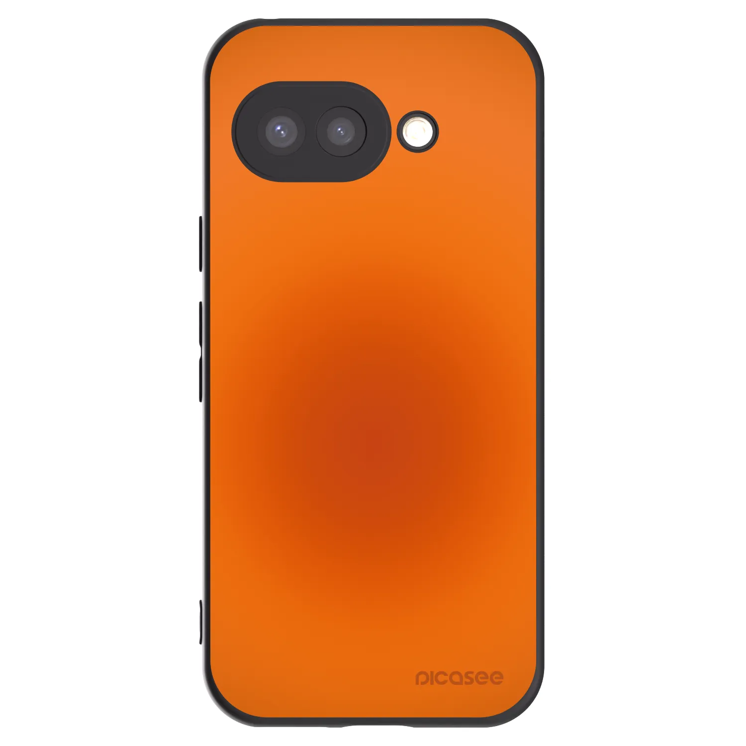 Picasee silikonowe czarne etui na Google Pixel 9a - Heat Core