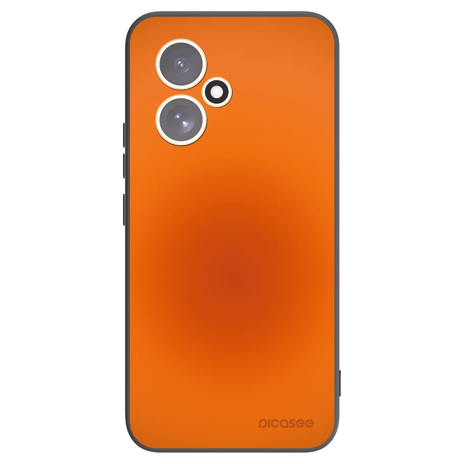 Picasee silikonowe czarne etui na Honor 400 5G - Heat Core