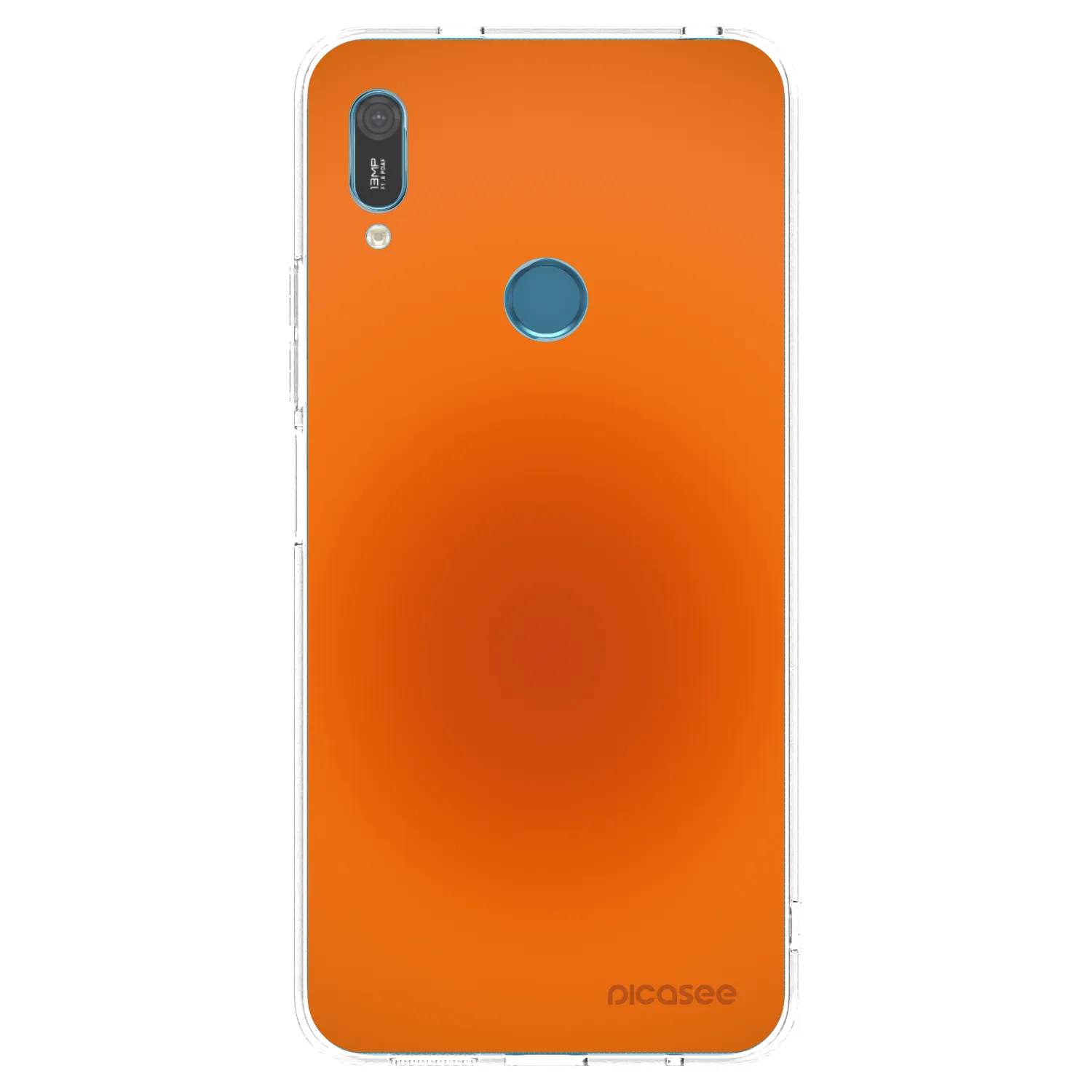 Picasee silikonowe przeźroczyste etui na Huawei Y6 2019 - Heat Core