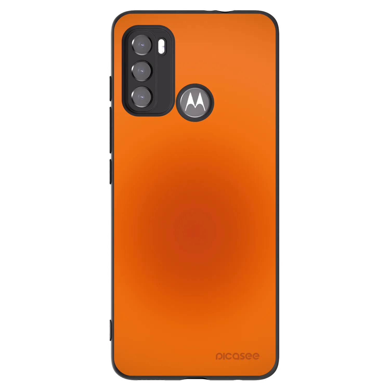 Picasee silikonowe czarne etui na Motorola Edge 60 5G - Heat Core