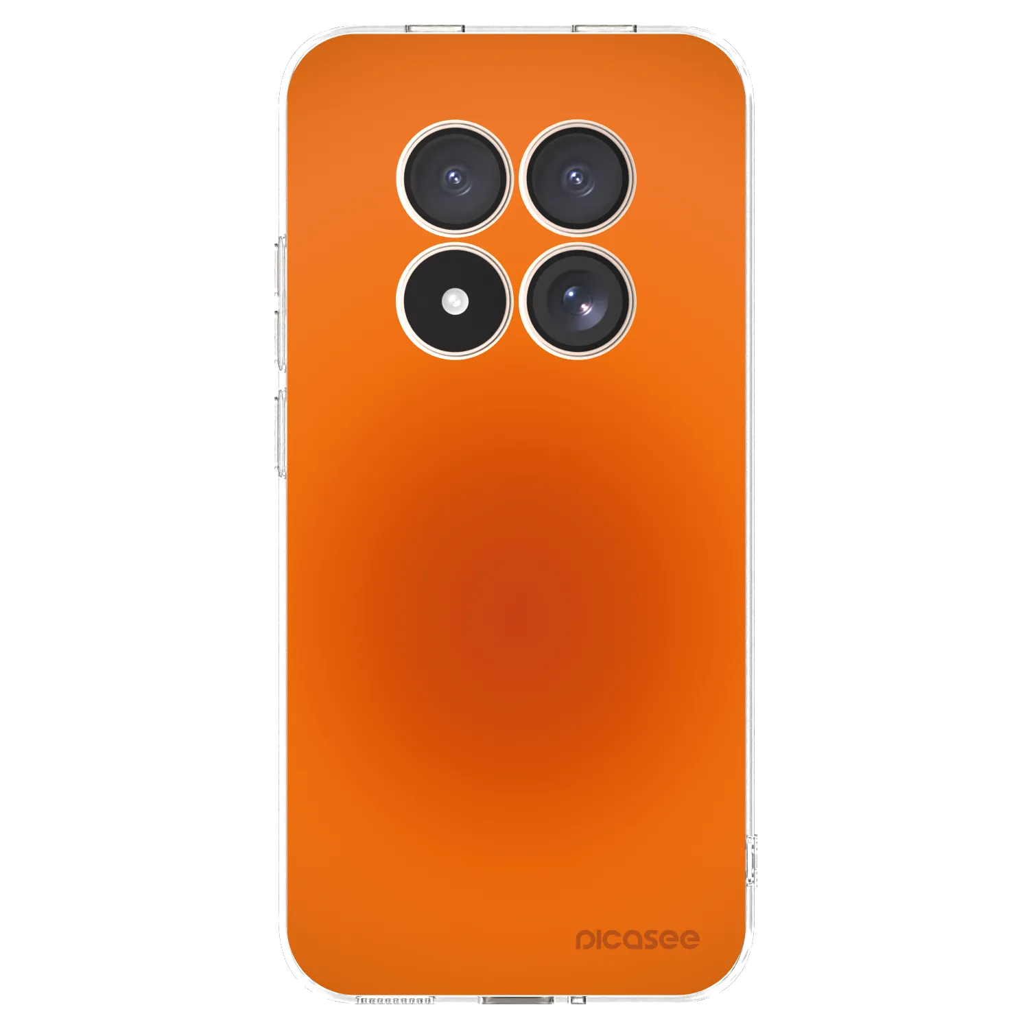 Picasee silikonowe przeźroczyste etui na Xiaomi Redmi Note 15 Pro 4G - Heat Core