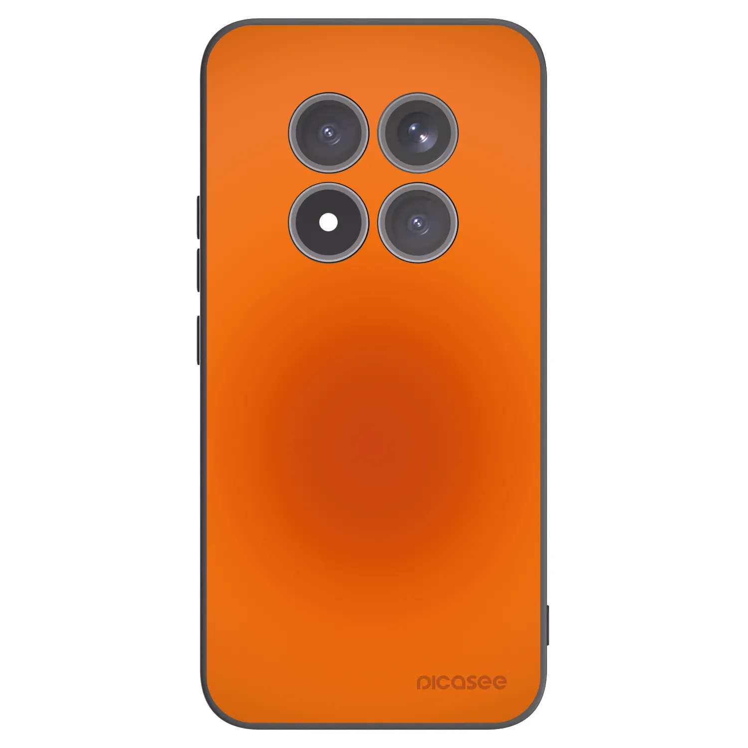 Picasee silikonowe czarne etui na Xiaomi Redmi Note 15 Pro+ - Heat Core