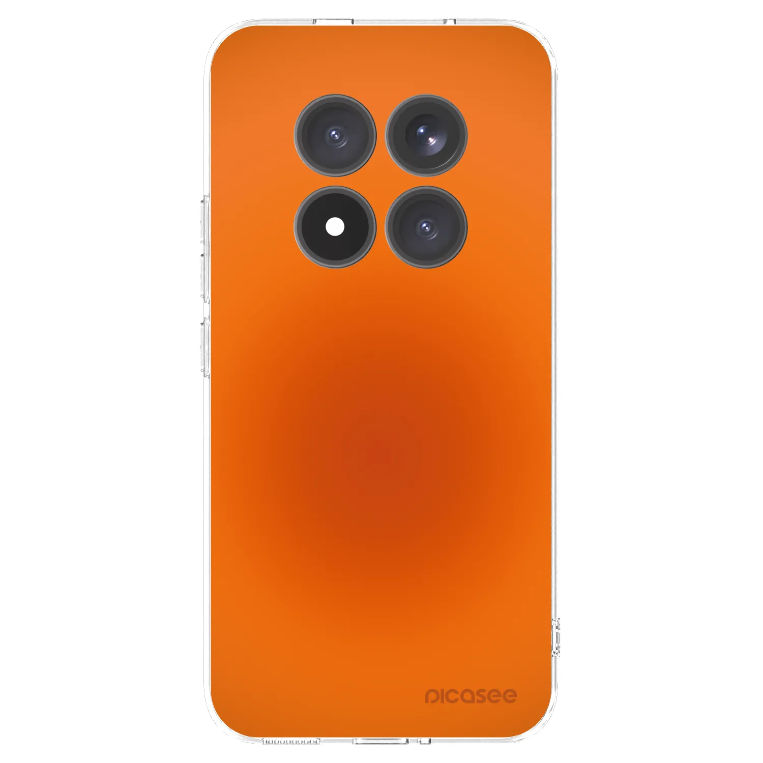 Picasee silikonowe przeźroczyste etui na Xiaomi Redmi Note 15 Pro+ - Heat Core