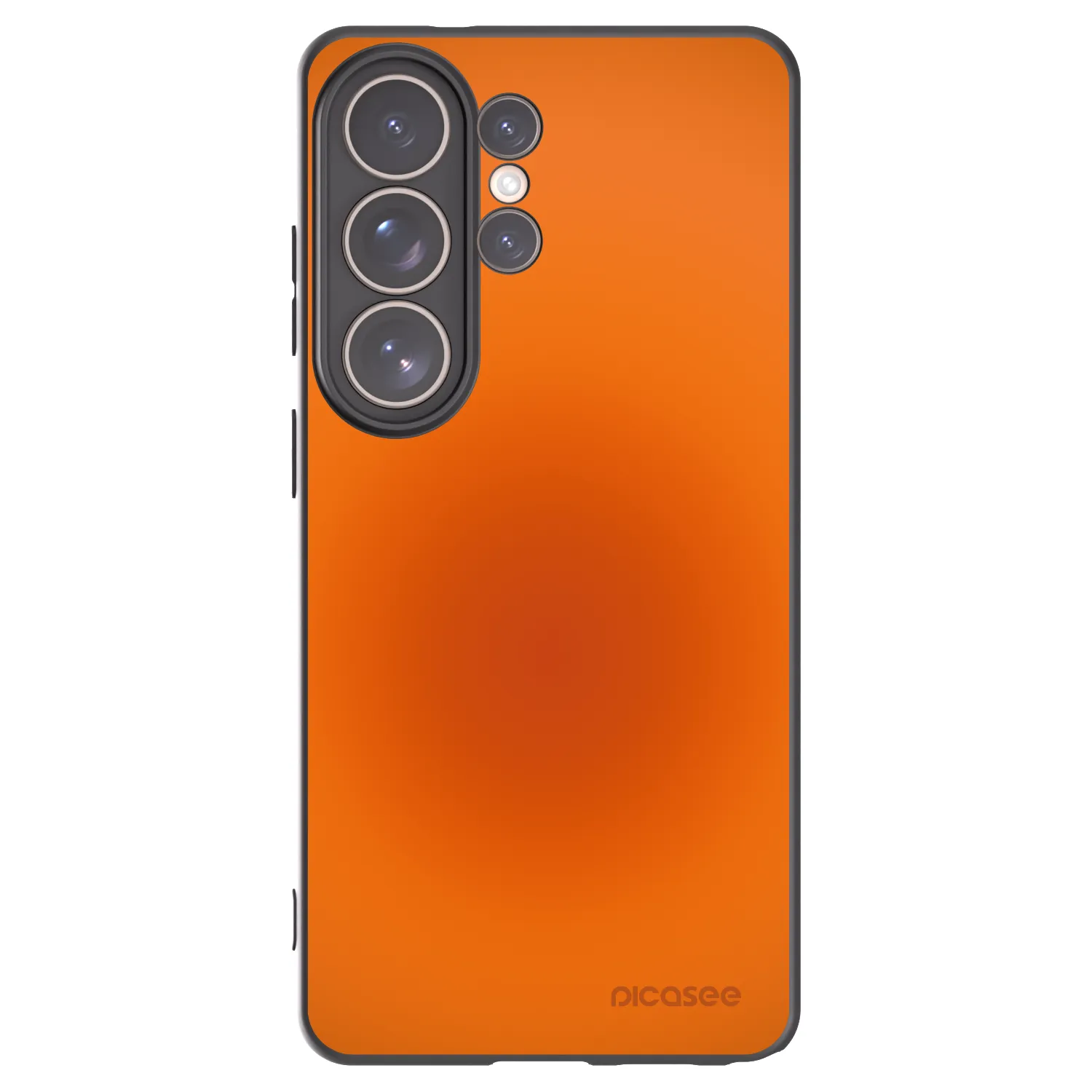 Picasee silikonowe czarne etui na Samsung Galaxy S26 Ultra - Heat Core