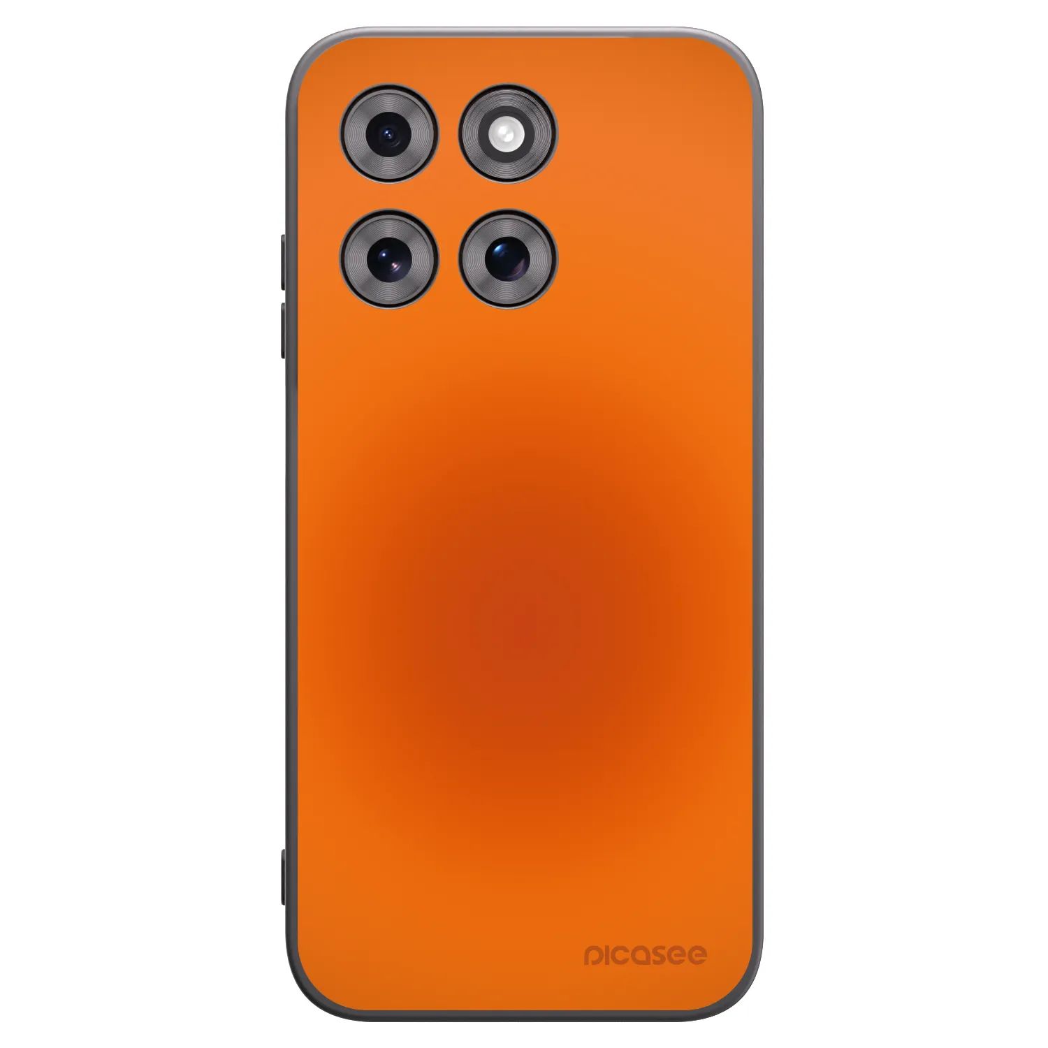 Picasee silikonowe czarne etui na Motorola Moto G77 - Heat Core