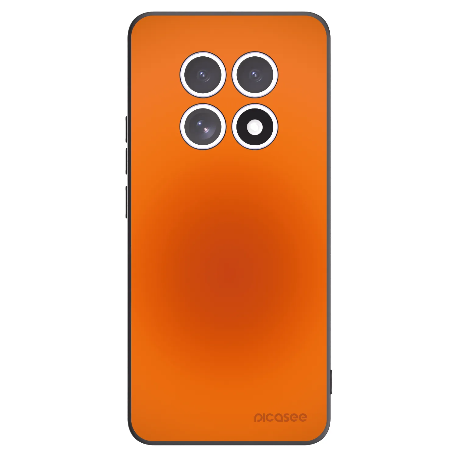 Picasee silikonowe czarne etui na Xiaomi Redmi Note 15 5G - Heat Core