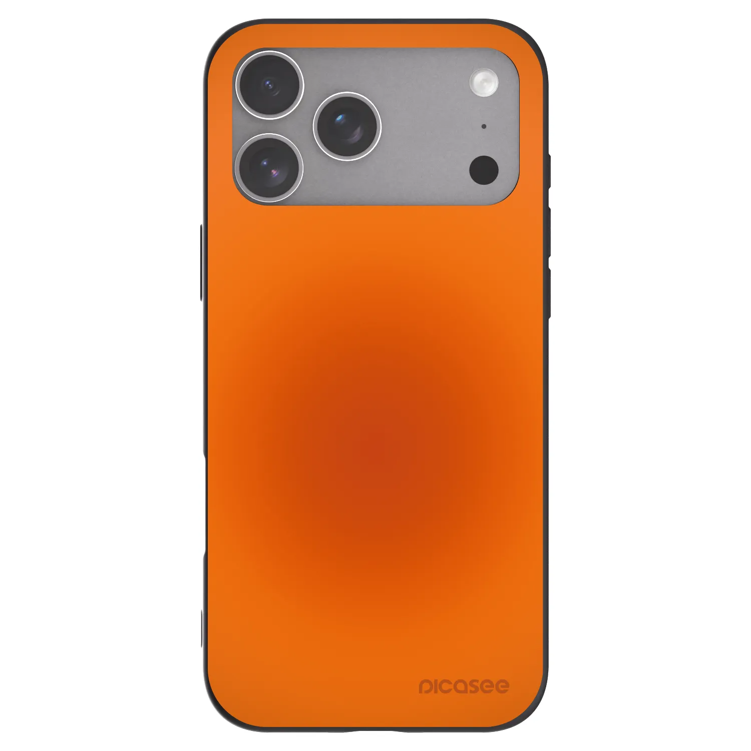 Picasee silikonowe czarne etui na Apple iPhone 18 Pro Max - Heat Core
