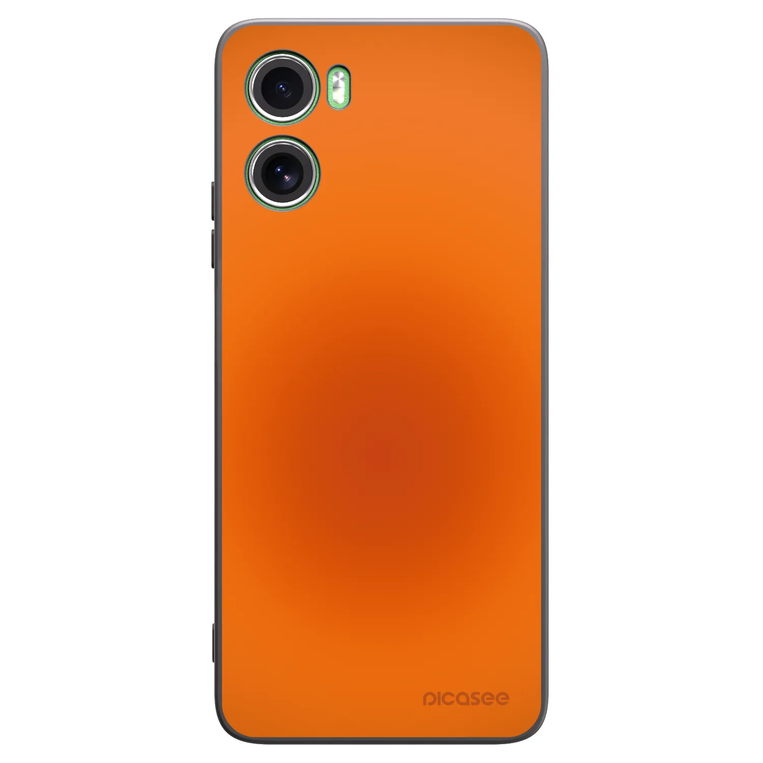 Picasee silikonowe czarne etui na Motorola Moto G06 - Heat Core