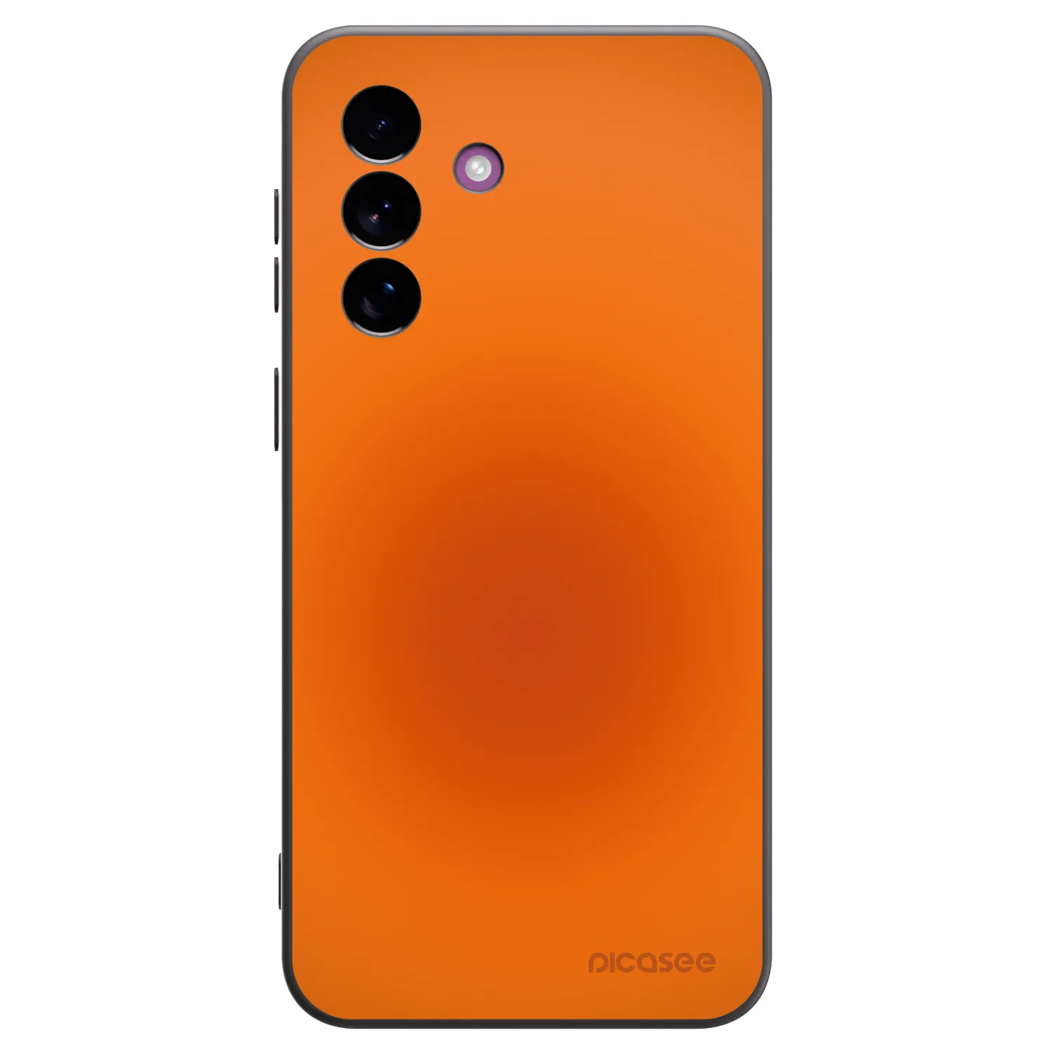 Picasee silikonowe czarne etui na Samsung Galaxy A37 - Heat Core