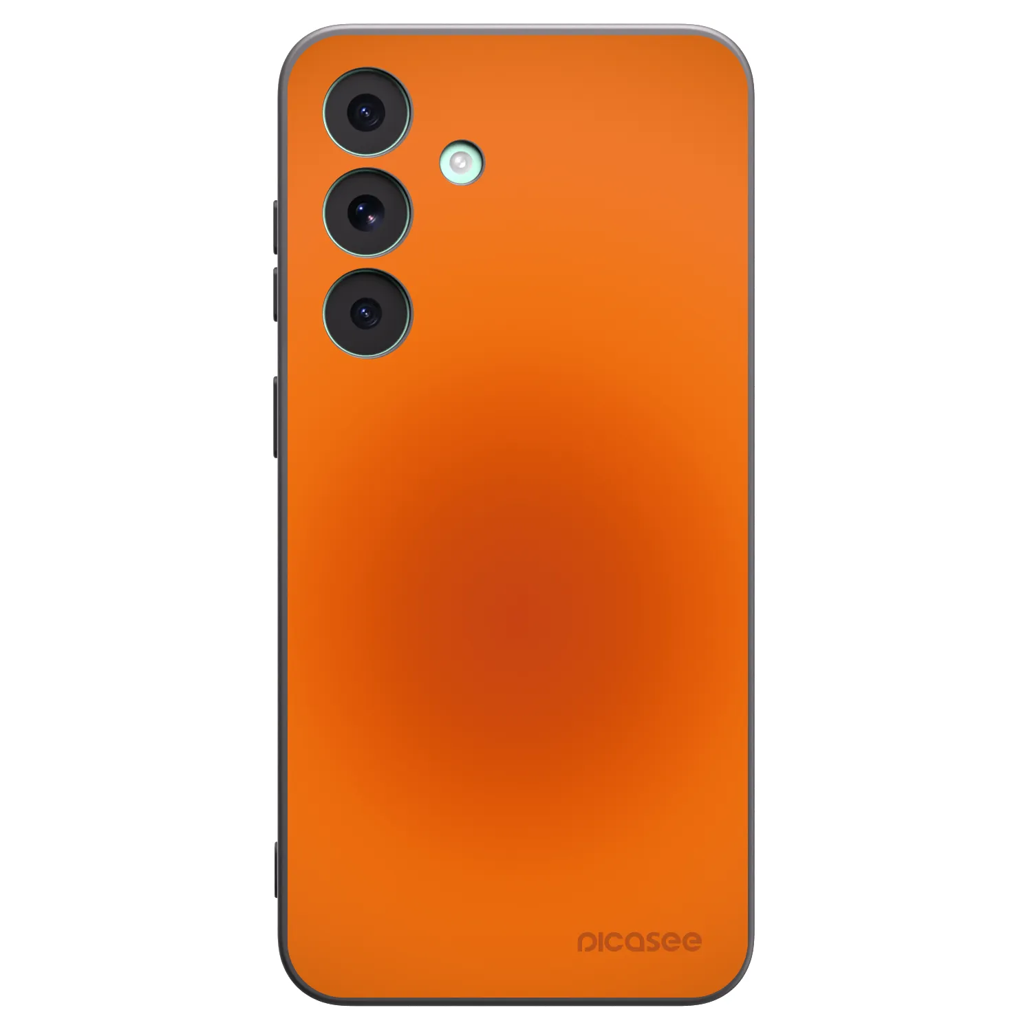 Picasee silikonowe czarne etui na Samsung Galaxy S26 FE - Heat Core